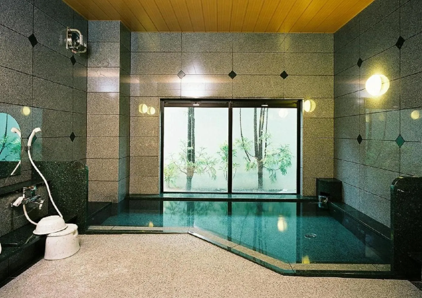 Public Bath in Hotel Route-Inn Mikawa Inter