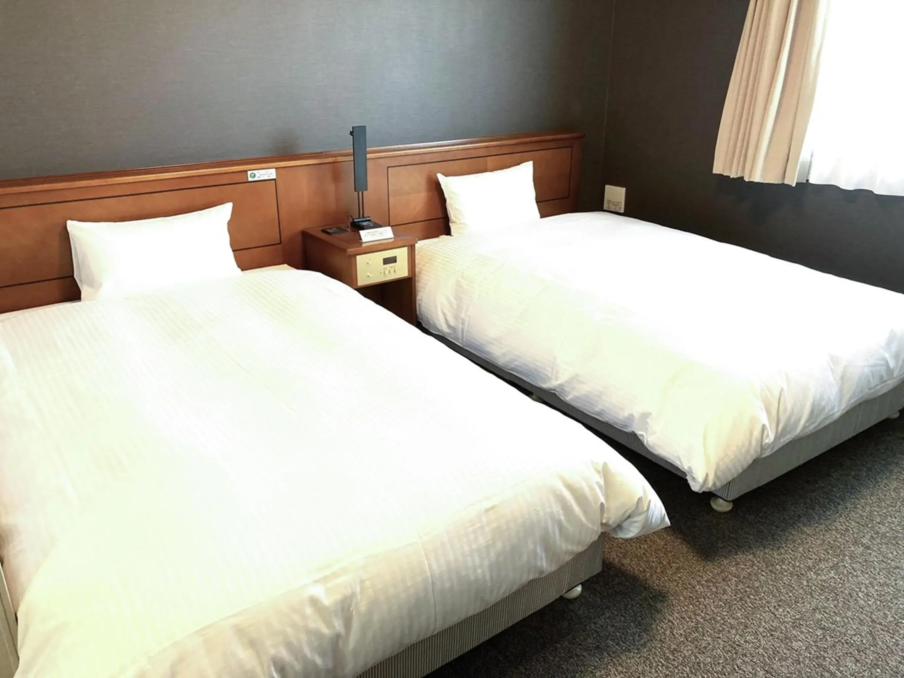 Twin Room - single occupancy - Smoking in Hotel Route-Inn Mikawa Inter Twin Room - single occupancy - Smoking in Hotel Route-Inn Mikawa Inter