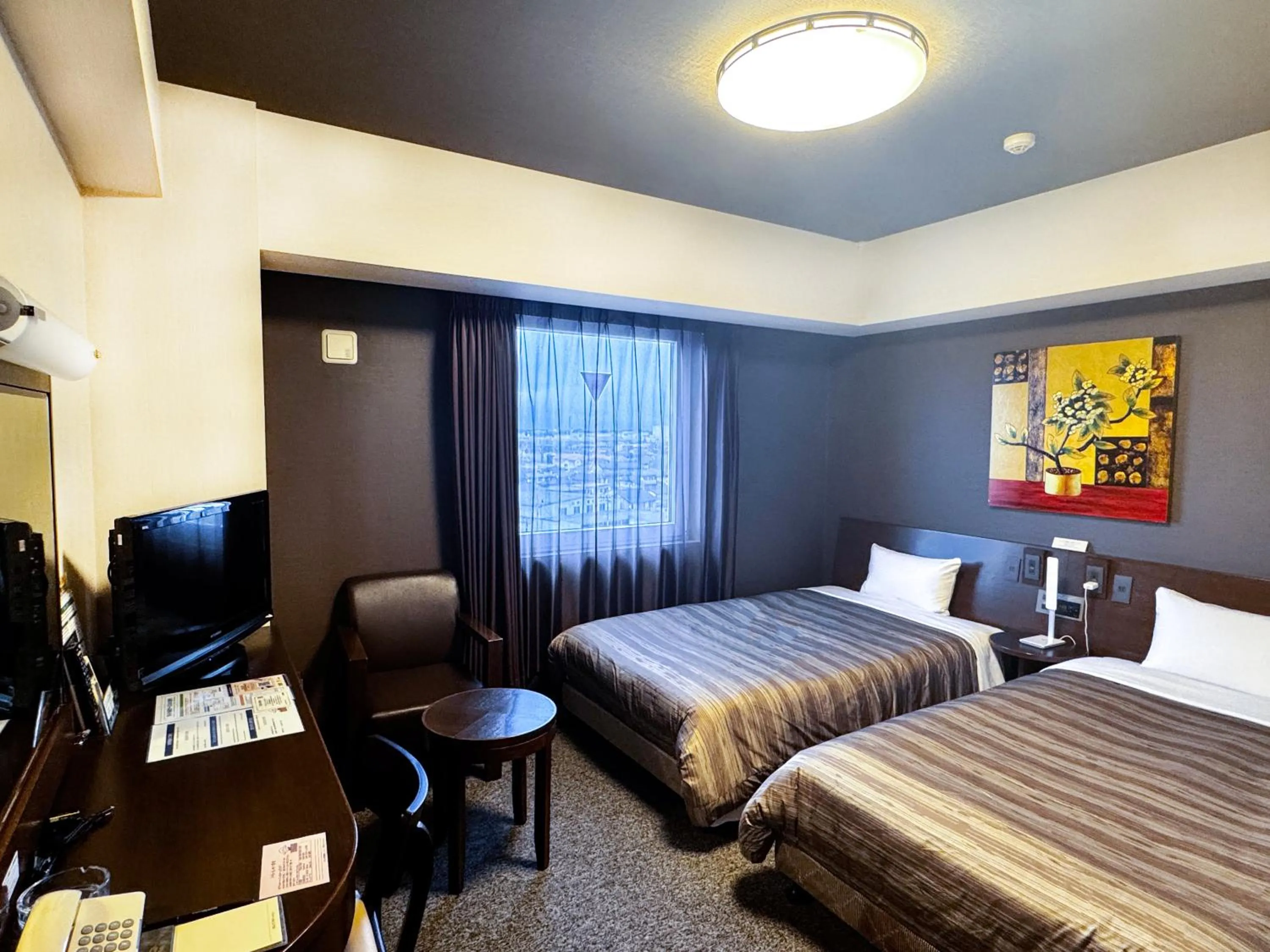 Photo of the whole room, Bed in Hotel Route-Inn Oyama
