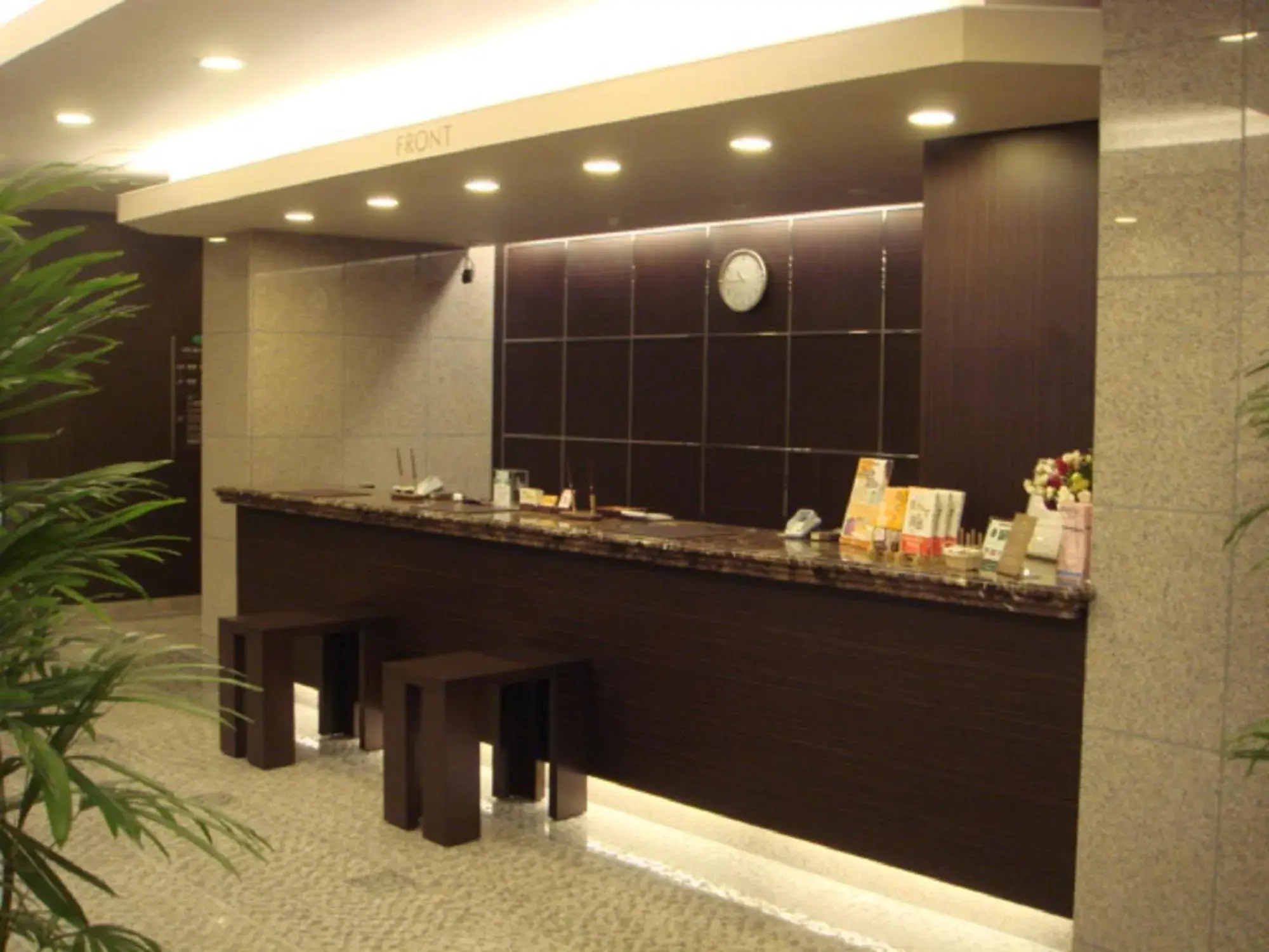 Lobby or reception in Hotel Route-Inn Oyama Lobby or reception in Hotel Route-Inn Oyama