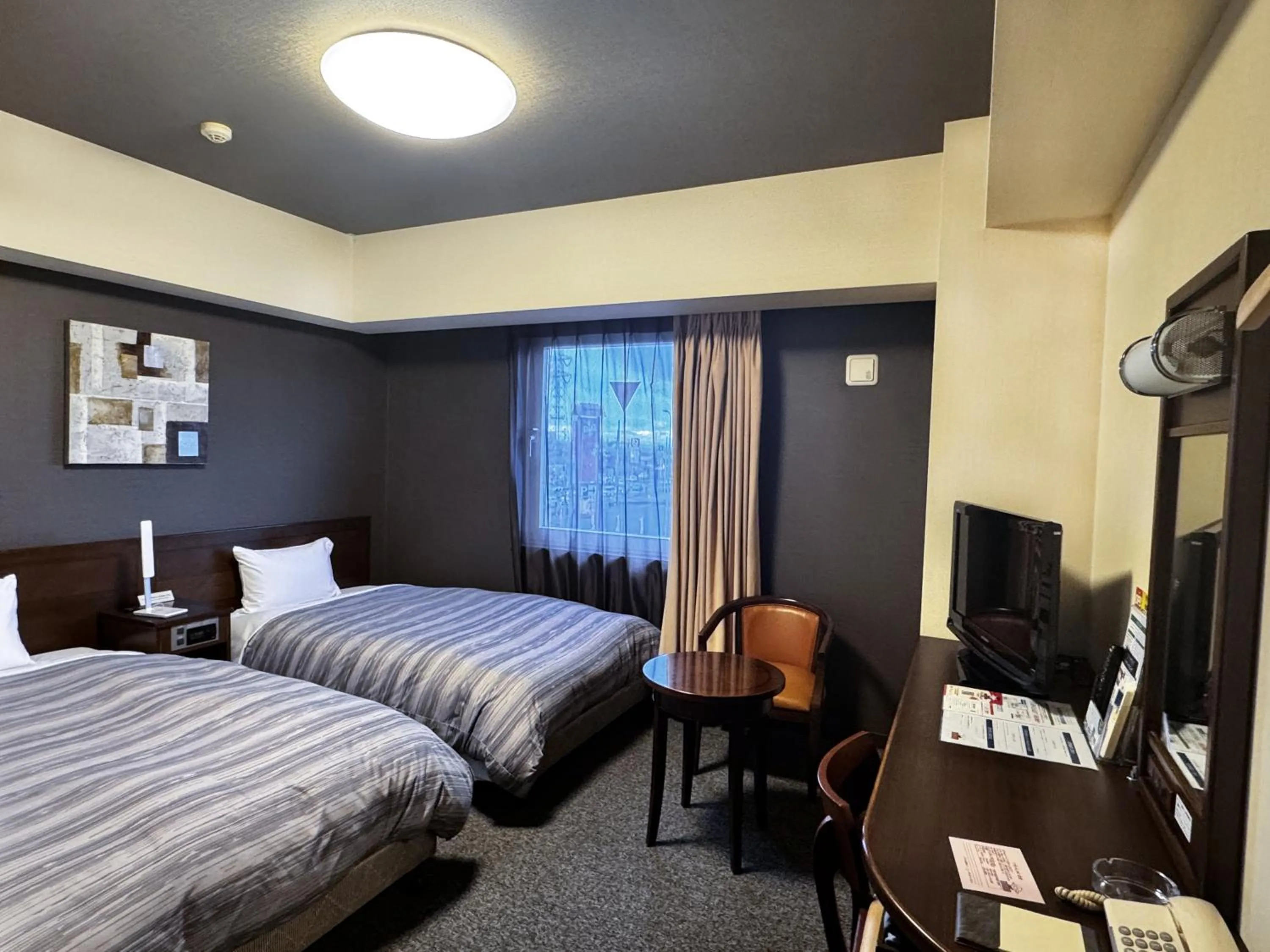 Photo of the whole room, Bed in Hotel Route-Inn Oyama