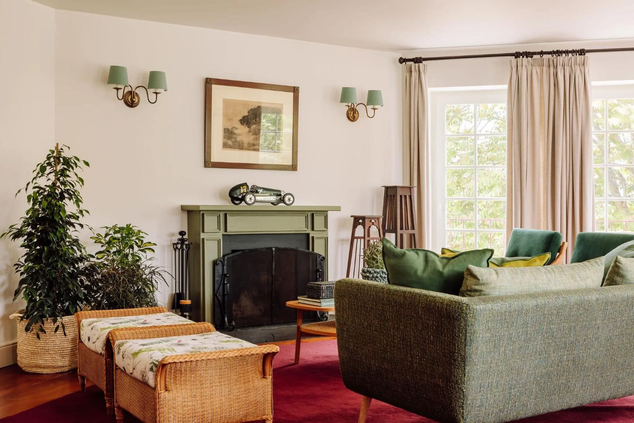 Living room in Quinta Nova Winery House - Relais & Châteaux