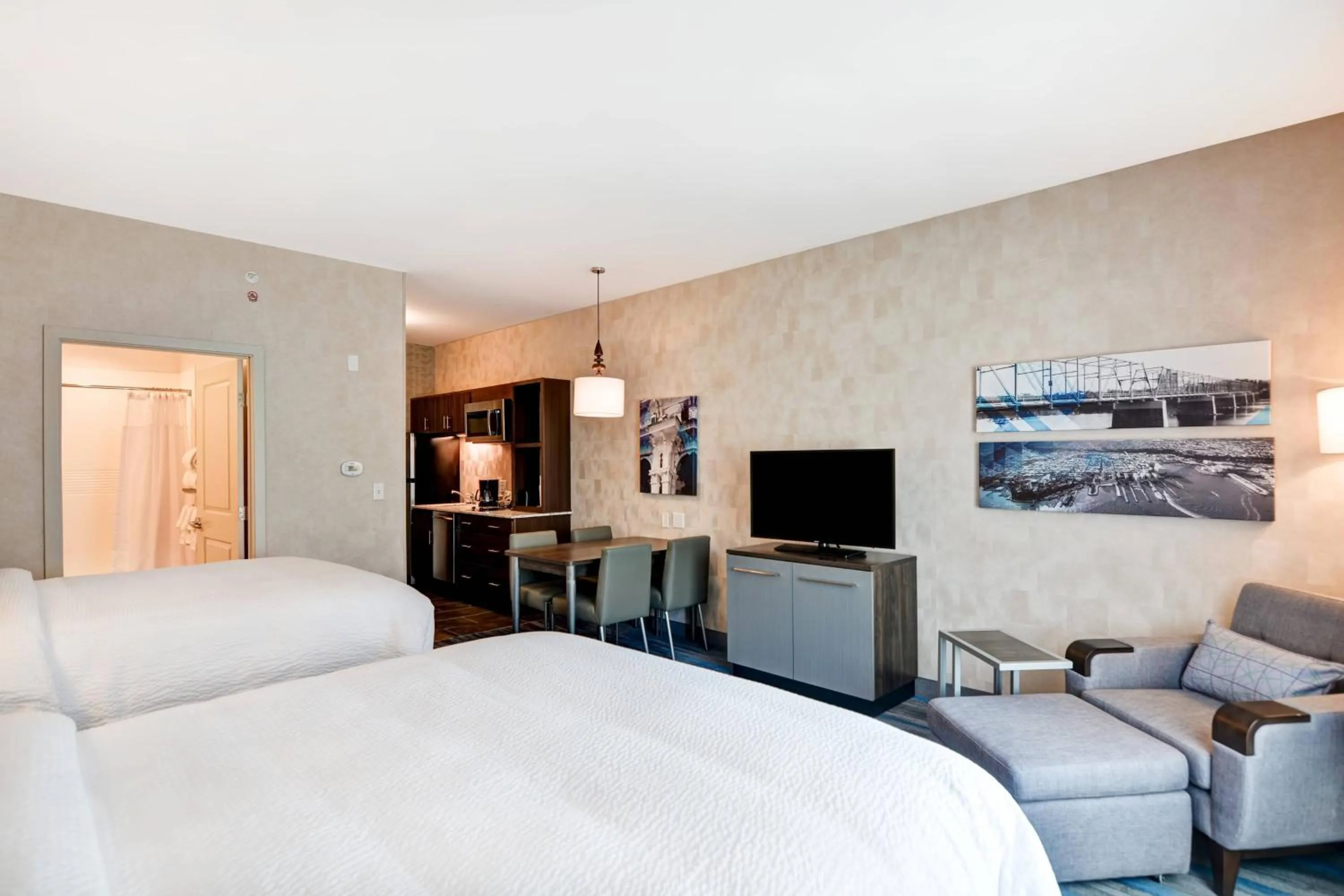 Photo of the whole room, Bed in TownePlace Suites by Marriott Bridgewater Branchburg