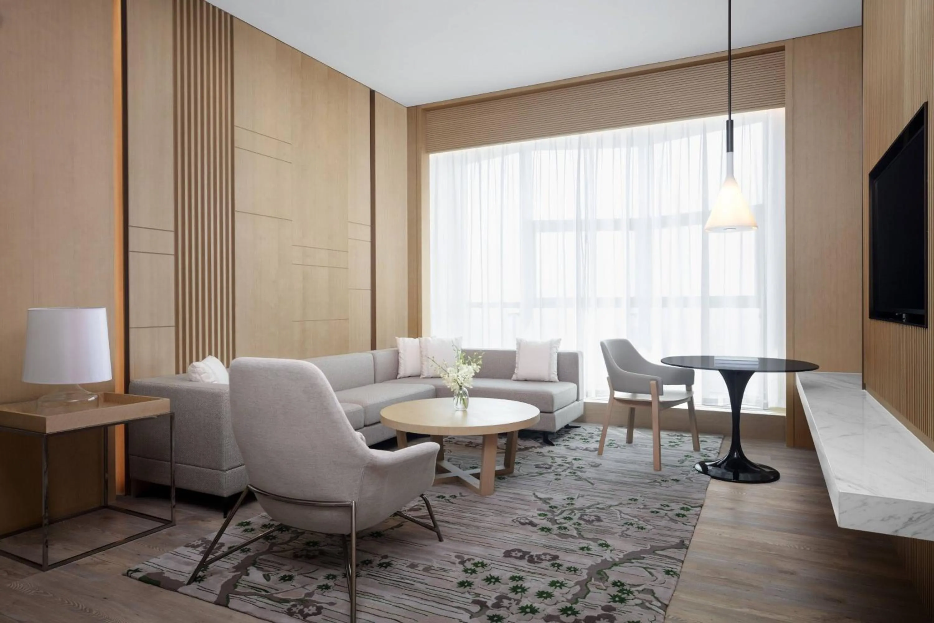 Living room in Courtyard by Marriott Jiangsu Taizhou