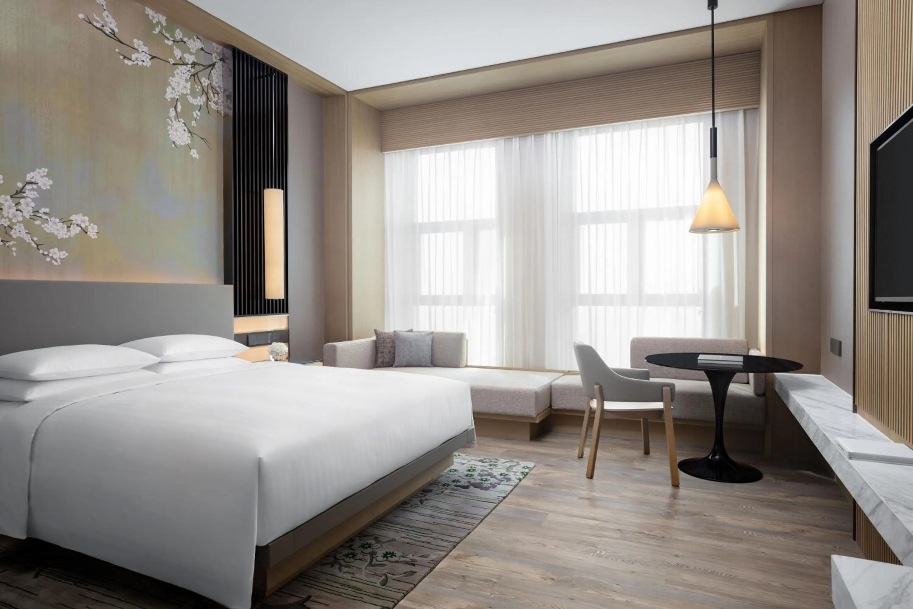 Bed in Courtyard by Marriott Jiangsu Taizhou