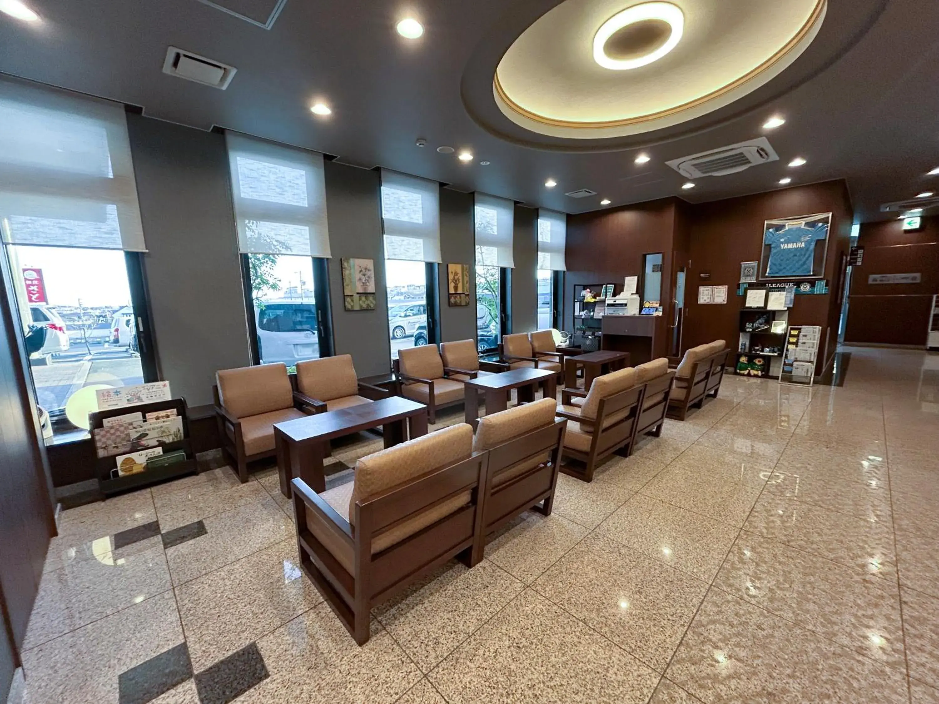 Lobby or reception in Hotel Route-Inn Iwata Inter Lobby or reception in Hotel Route-Inn Iwata Inter