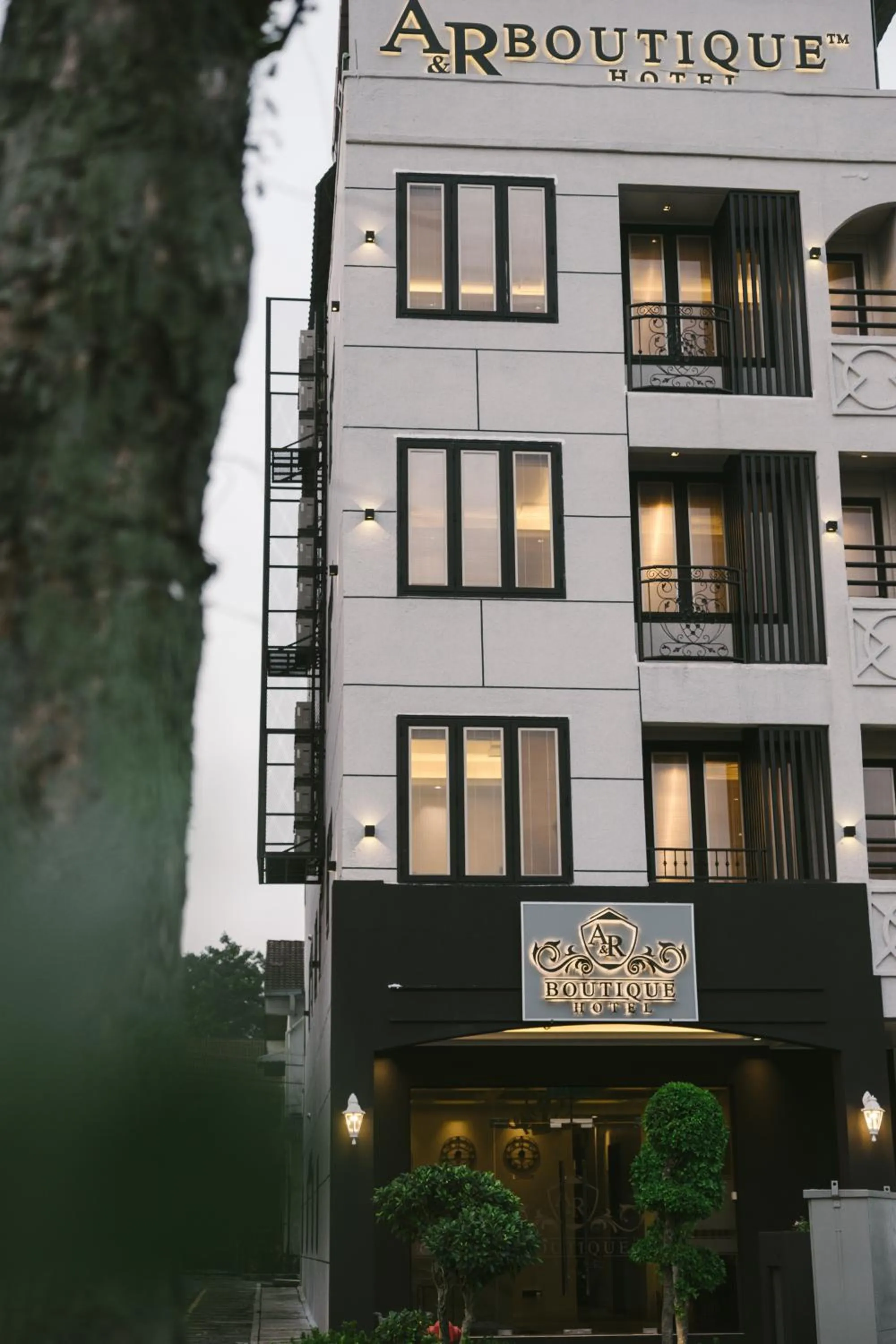 Property building in A&R Boutique Hotel