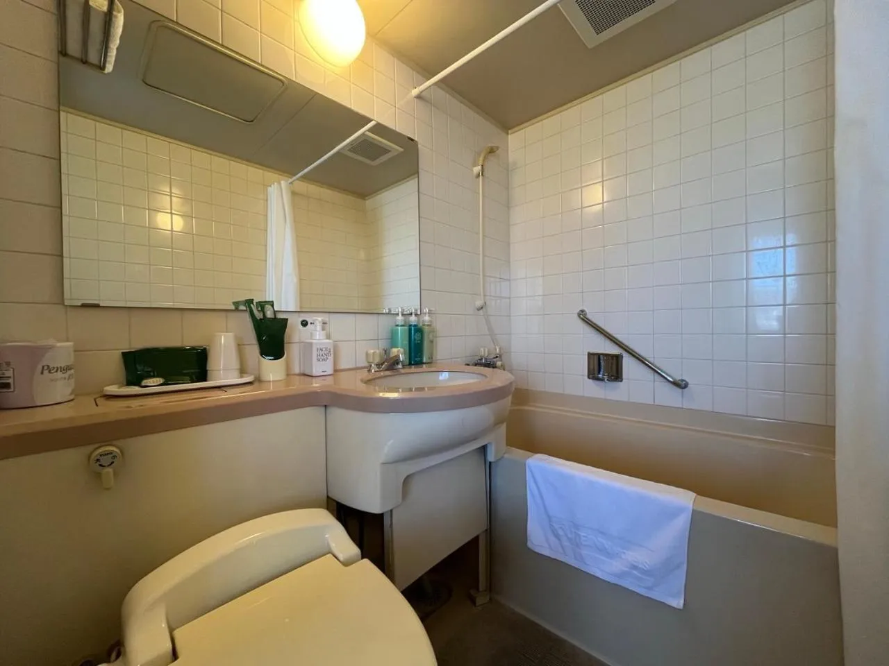 Bathroom in Hotel Route-Inn Seibu Chichibu Ekimae