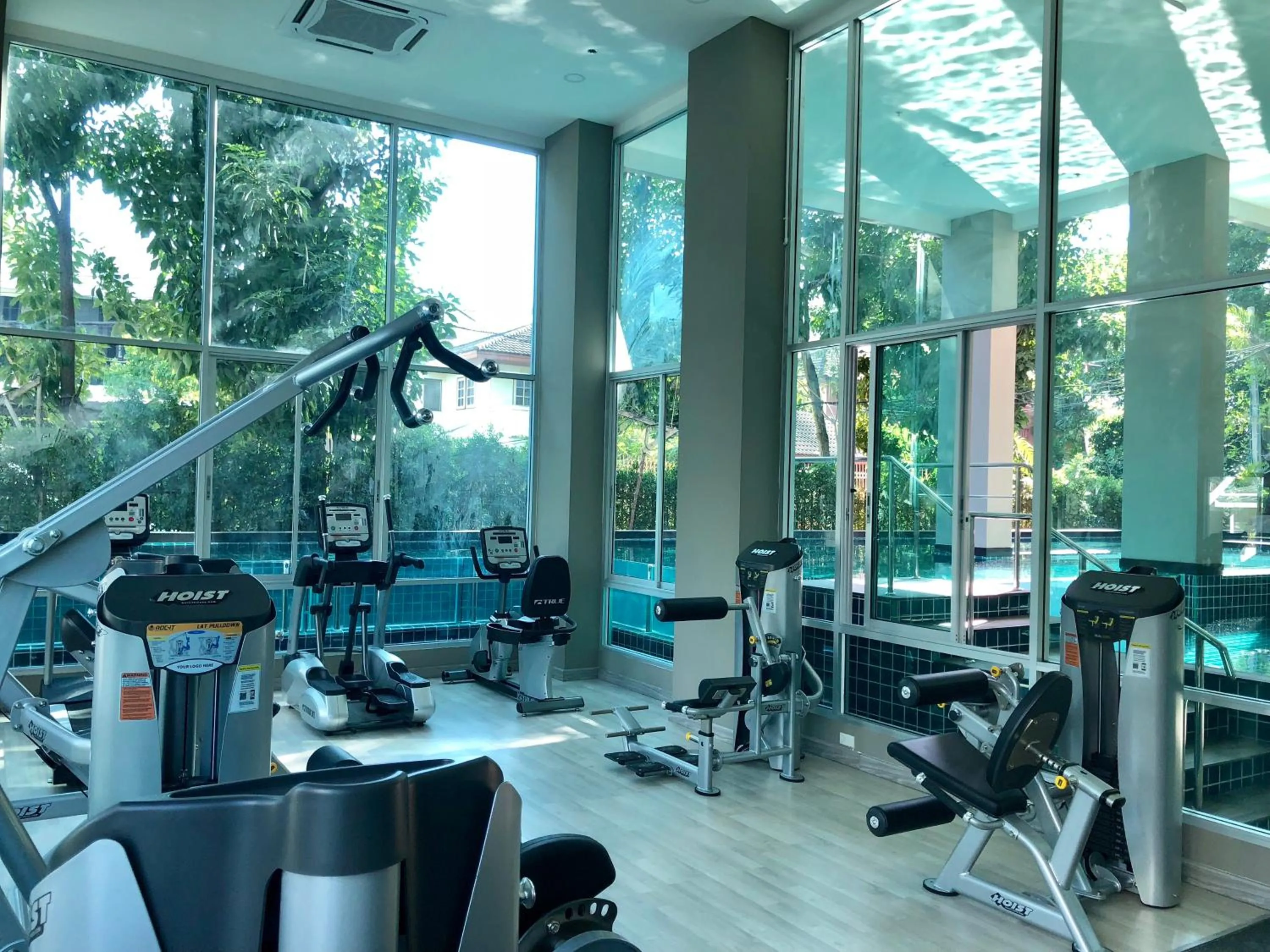 Fitness centre/facilities in The Lux Ladprao 10