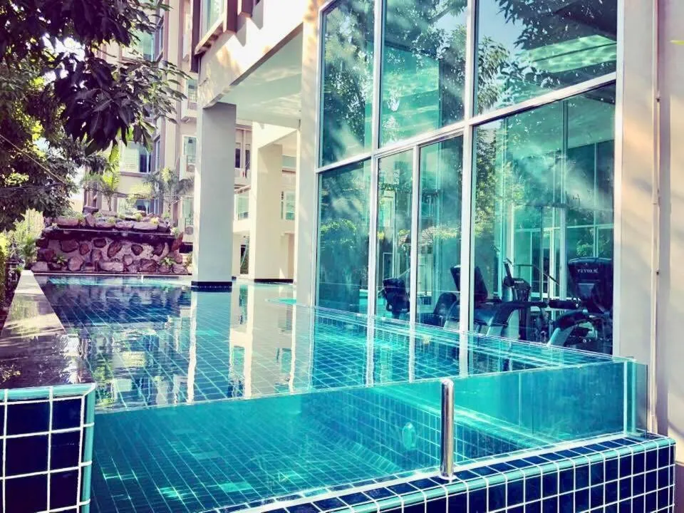 Pool view in The Lux Ladprao 10
