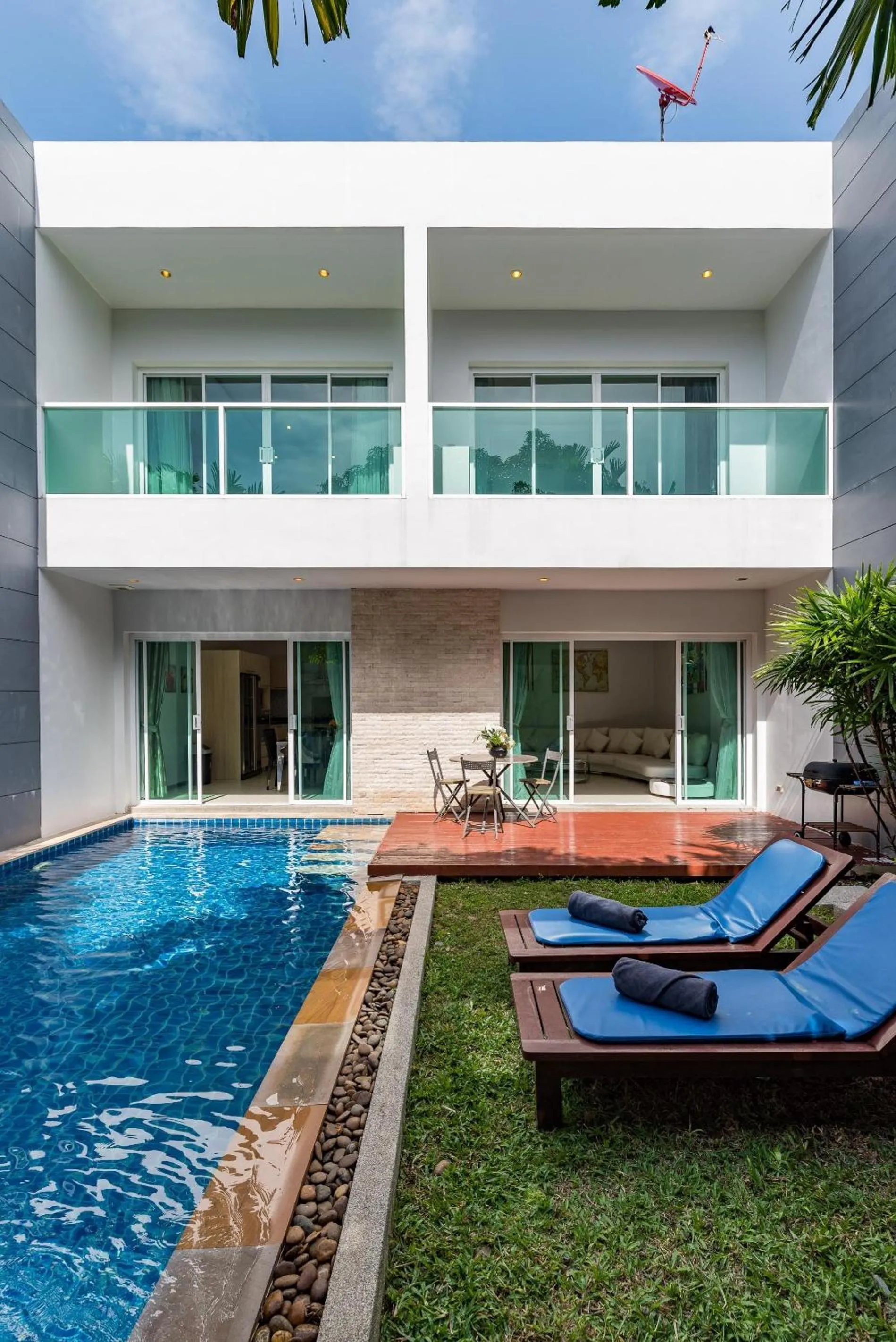 Floor plan in Trixie Town House 2 With Private Pool