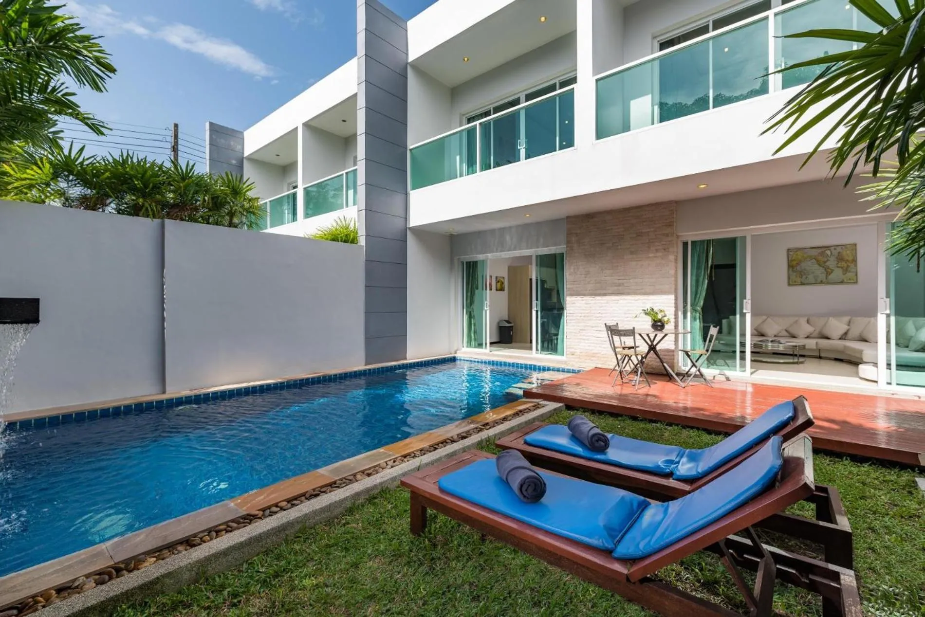 Floor plan in Trixie Town House 2 With Private Pool