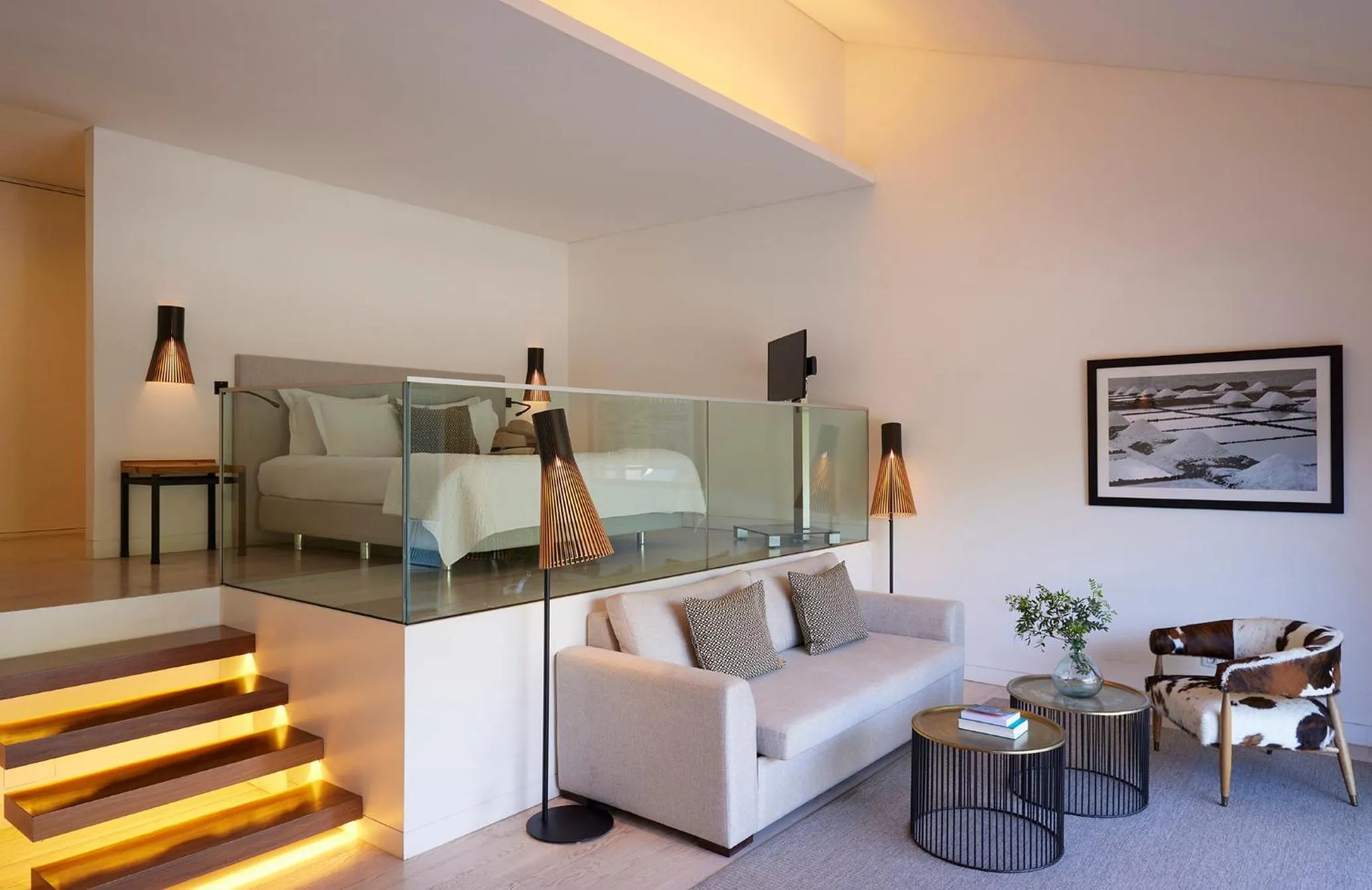 Living room in Octant Praia Verde