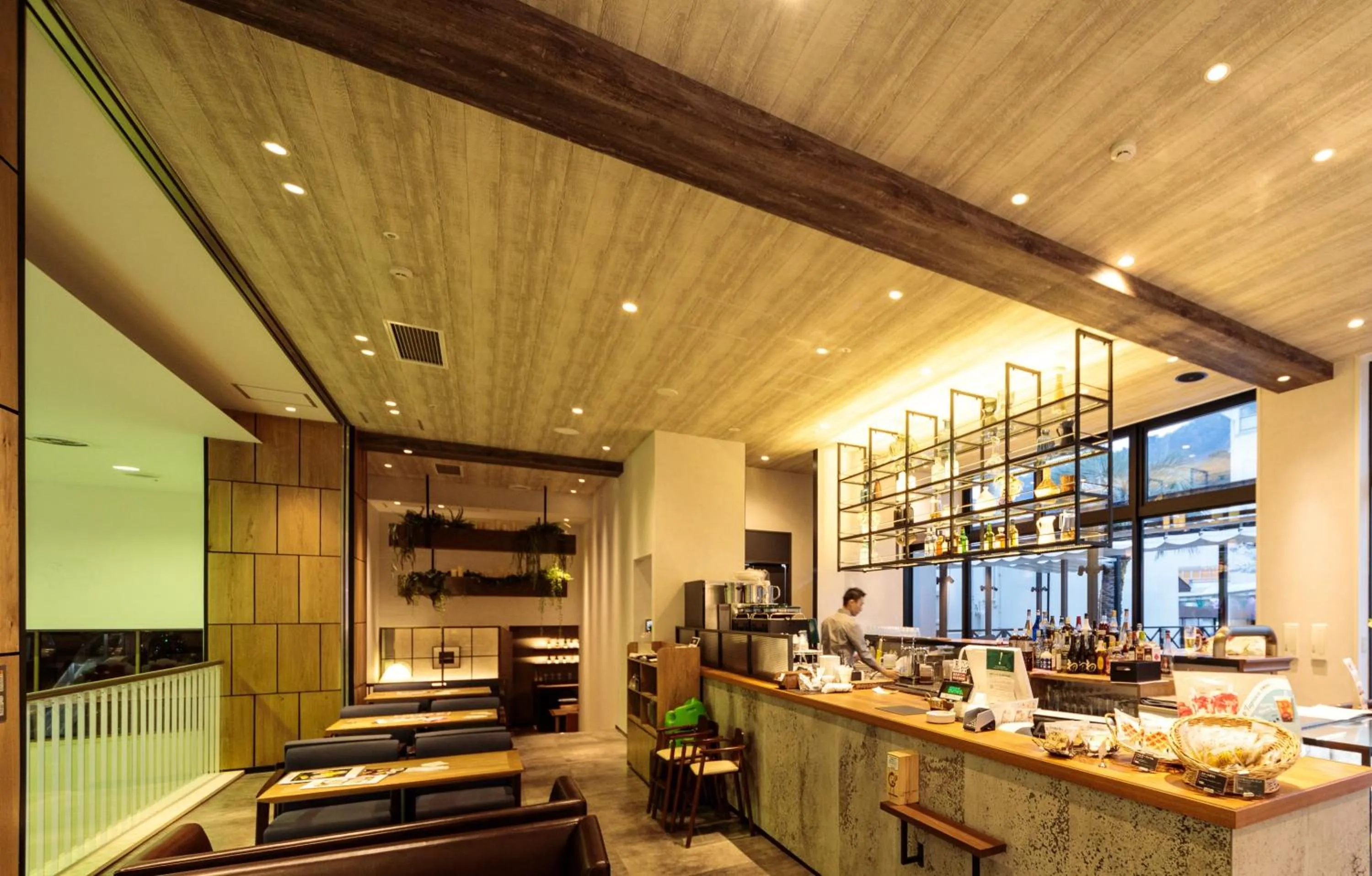 Lounge or bar in Beppu SUGINOI HOTEL