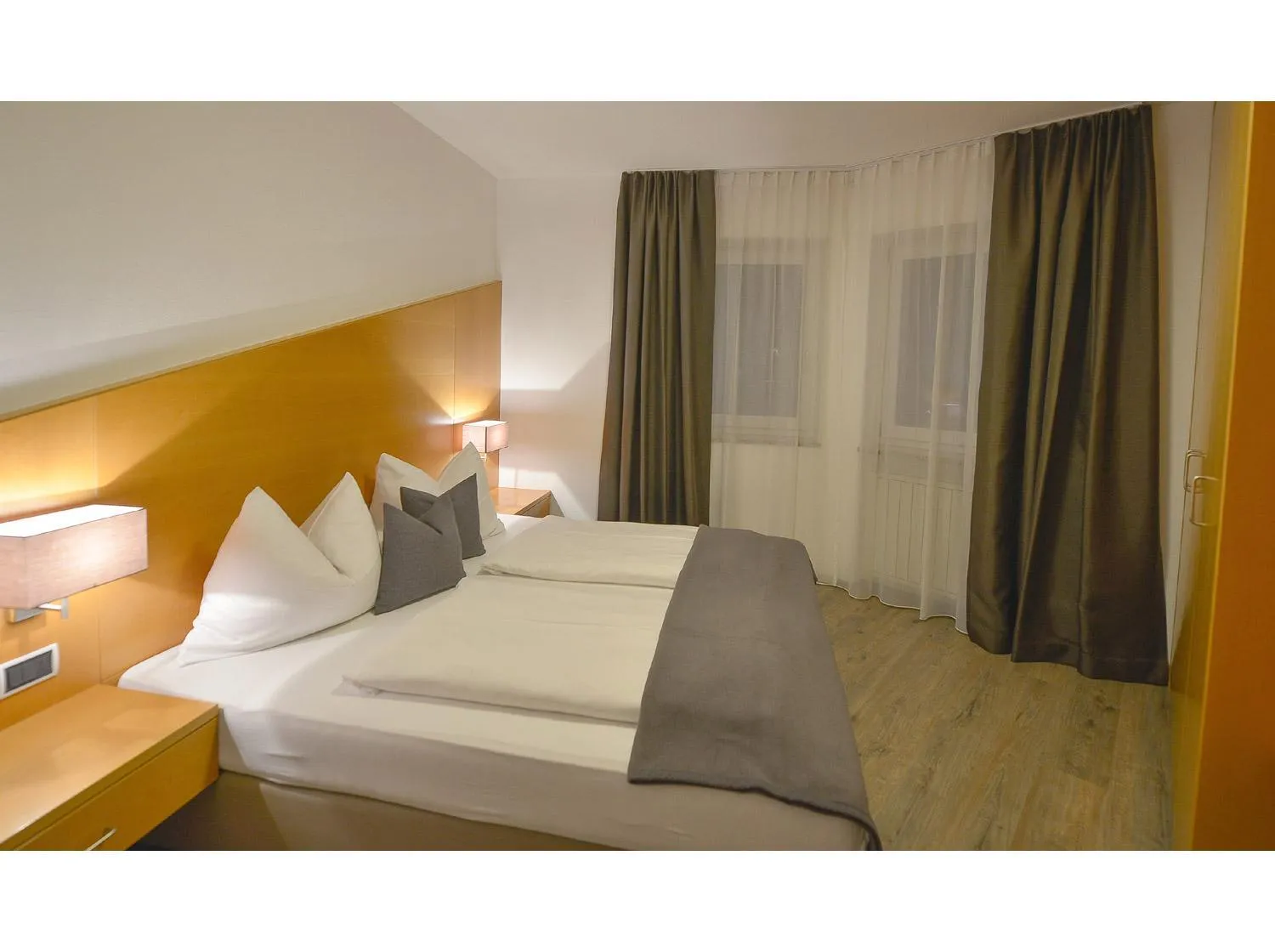 Bed in Apparthotel Central