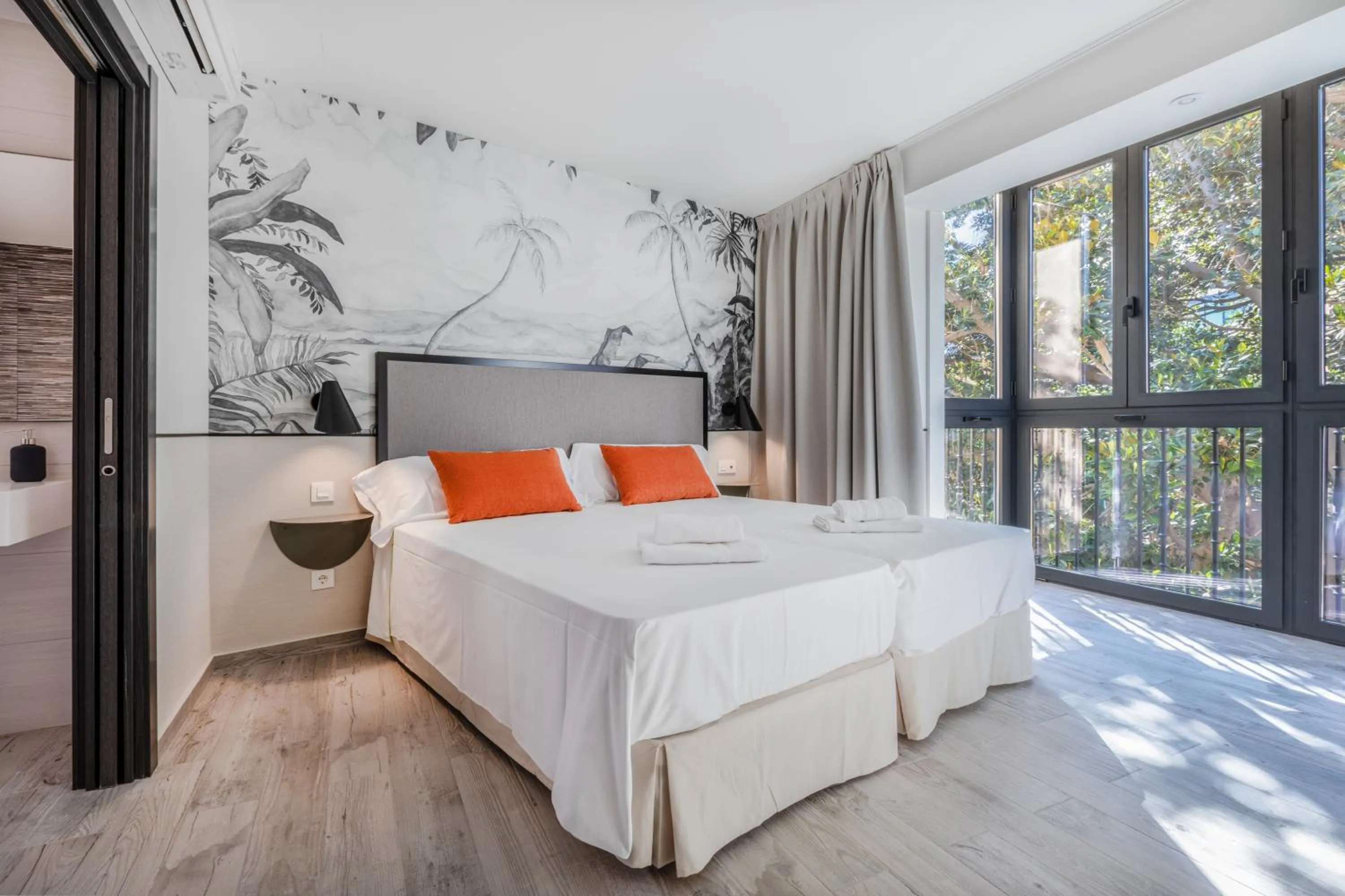 Bed in Slow Suites Setas