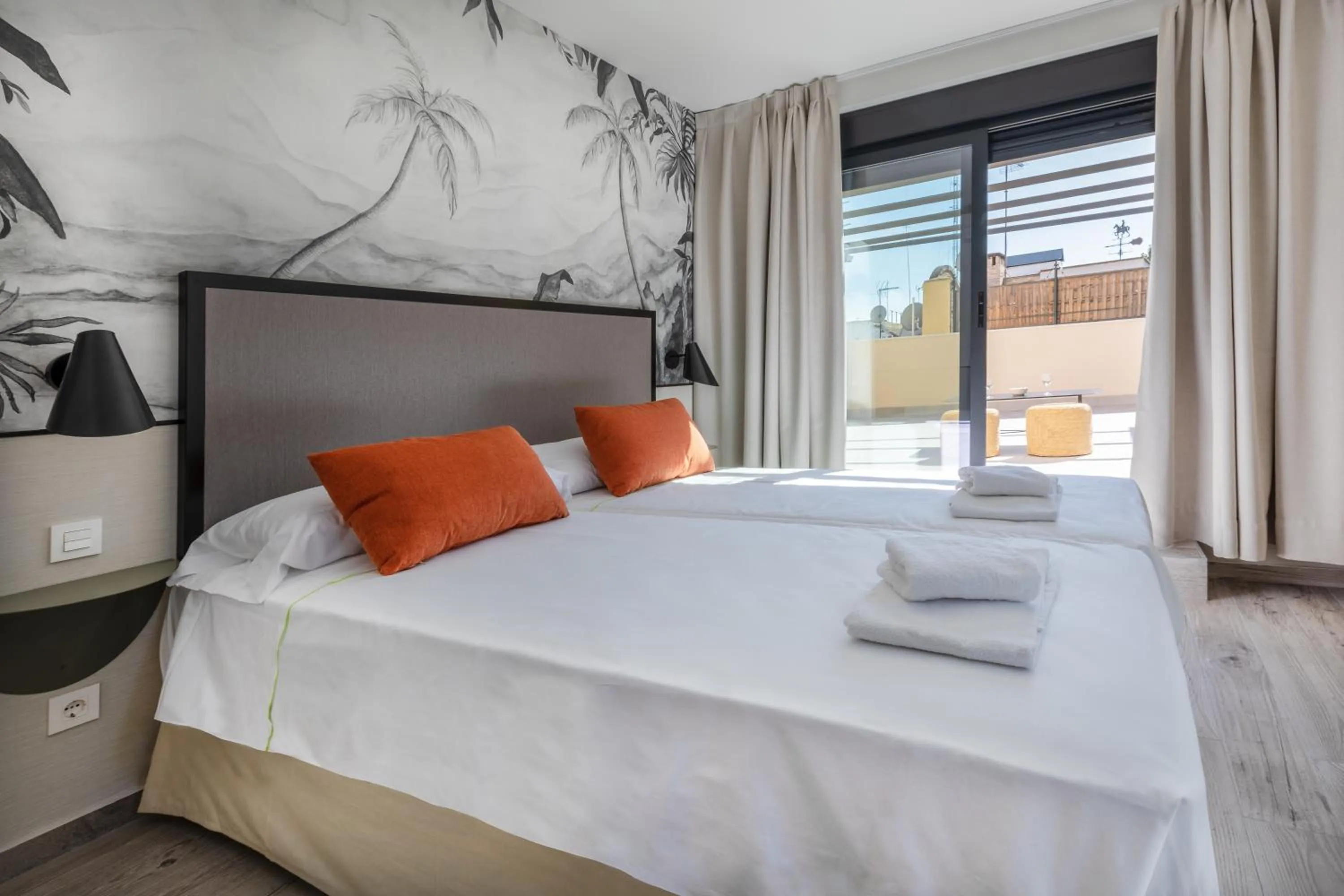 Bed in Slow Suites Setas