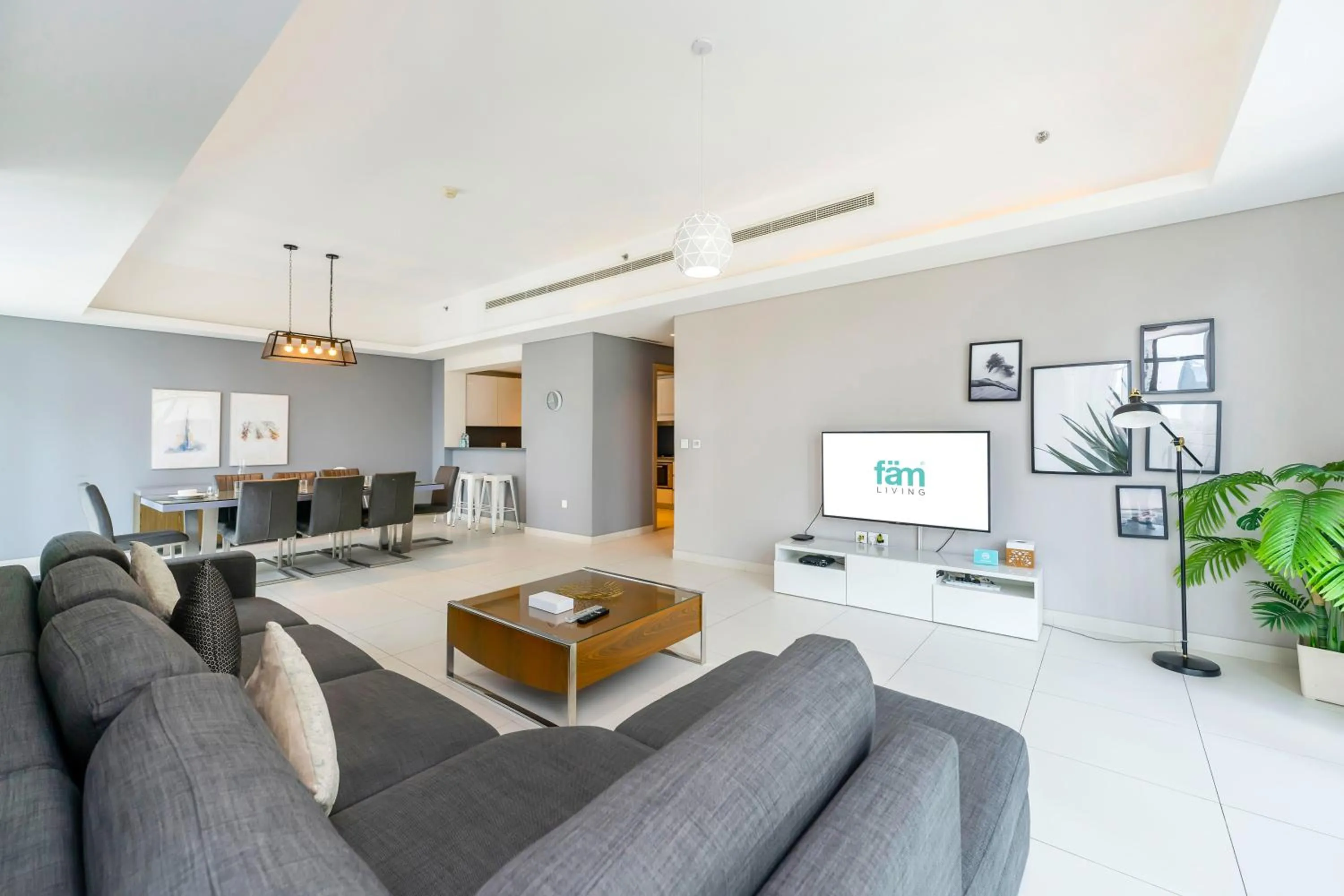 TV and multimedia, Seating Area in FAM Living - Mada Residences Downtown Dubai