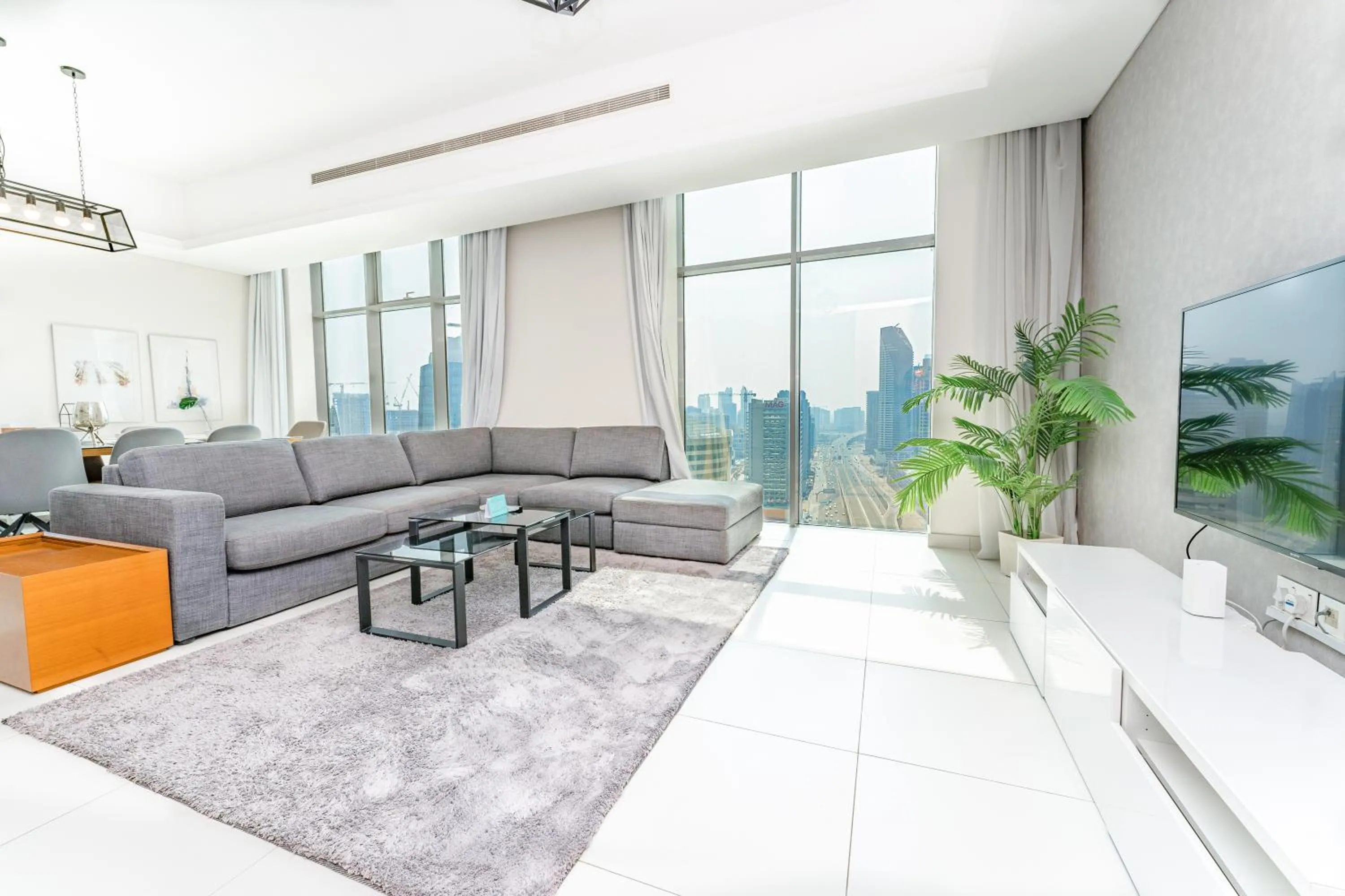 Living room, Seating Area in FAM Living - Mada Residences Downtown Dubai