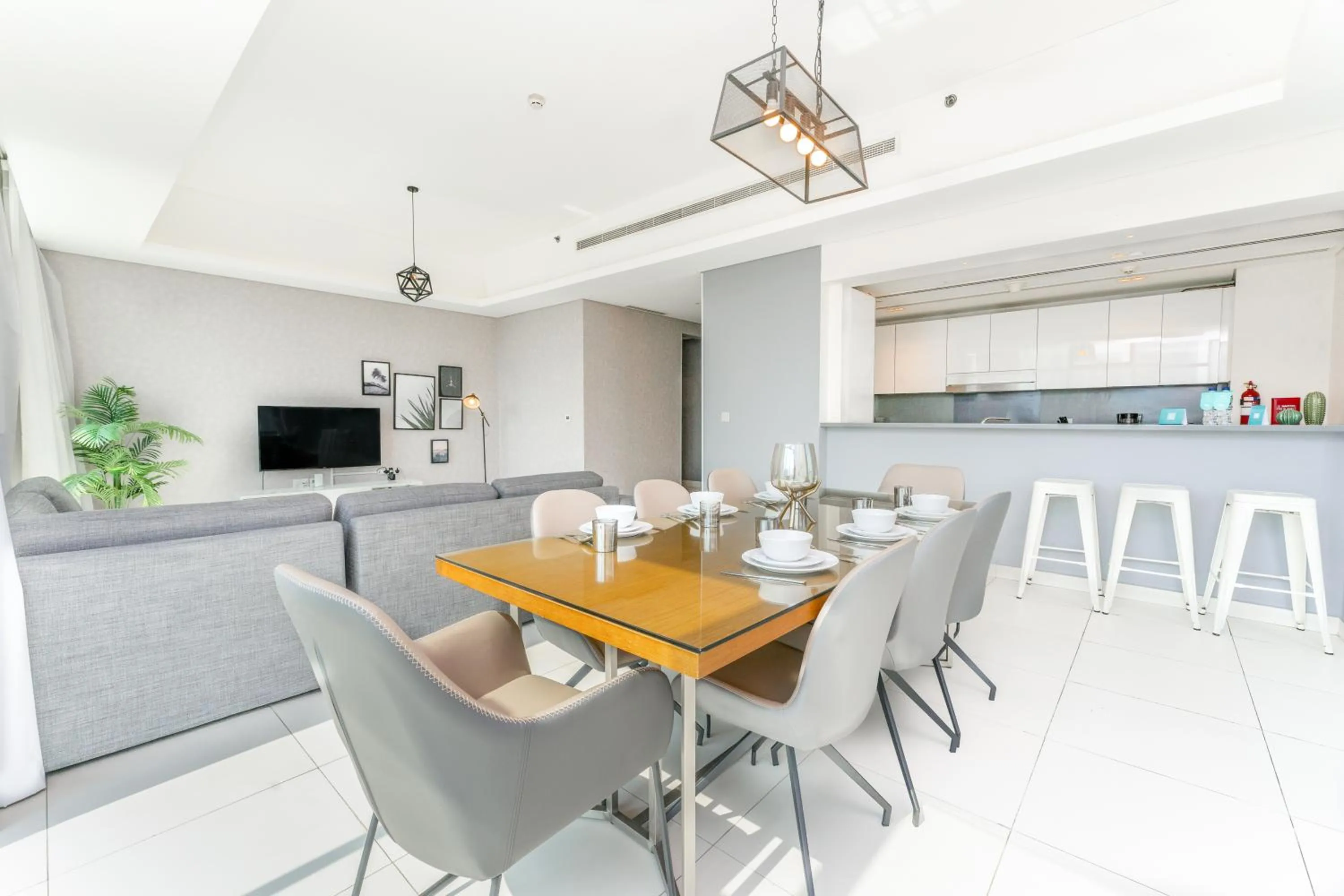 Dining area in FAM Living - Mada Residences Downtown Dubai