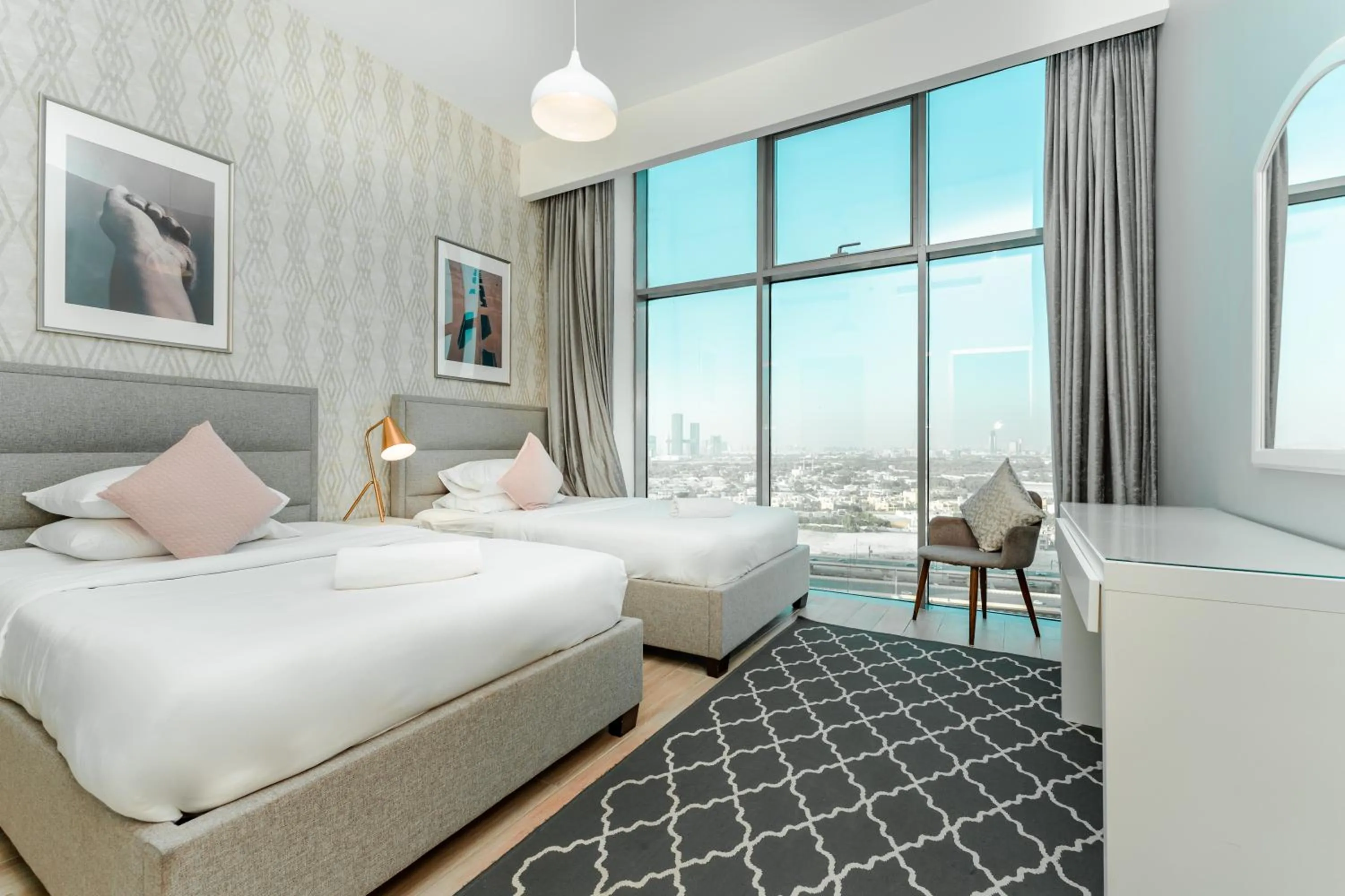 Bed in FAM Living - Mada Residences Downtown Dubai