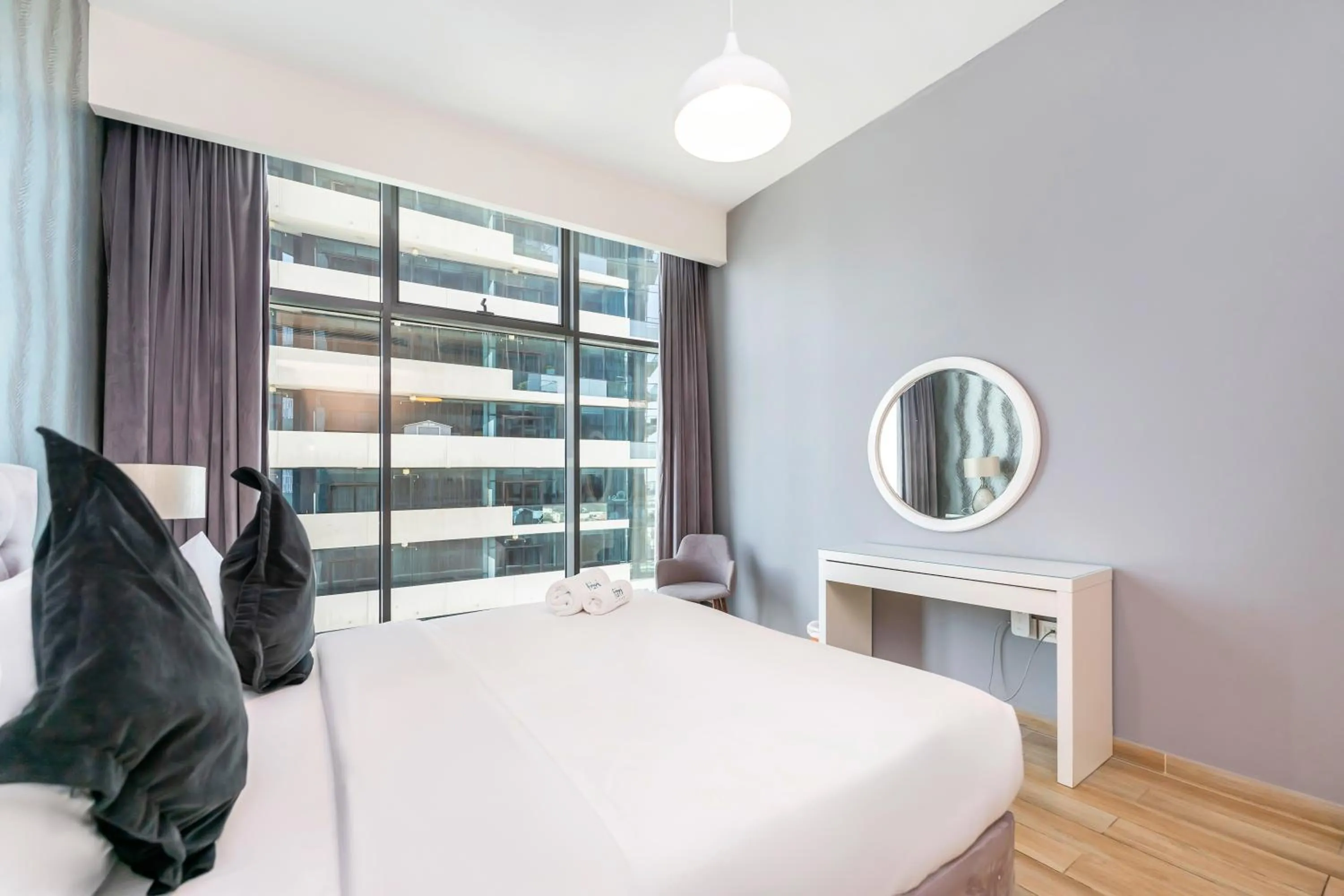 Bed in FAM Living - Mada Residences Downtown Dubai