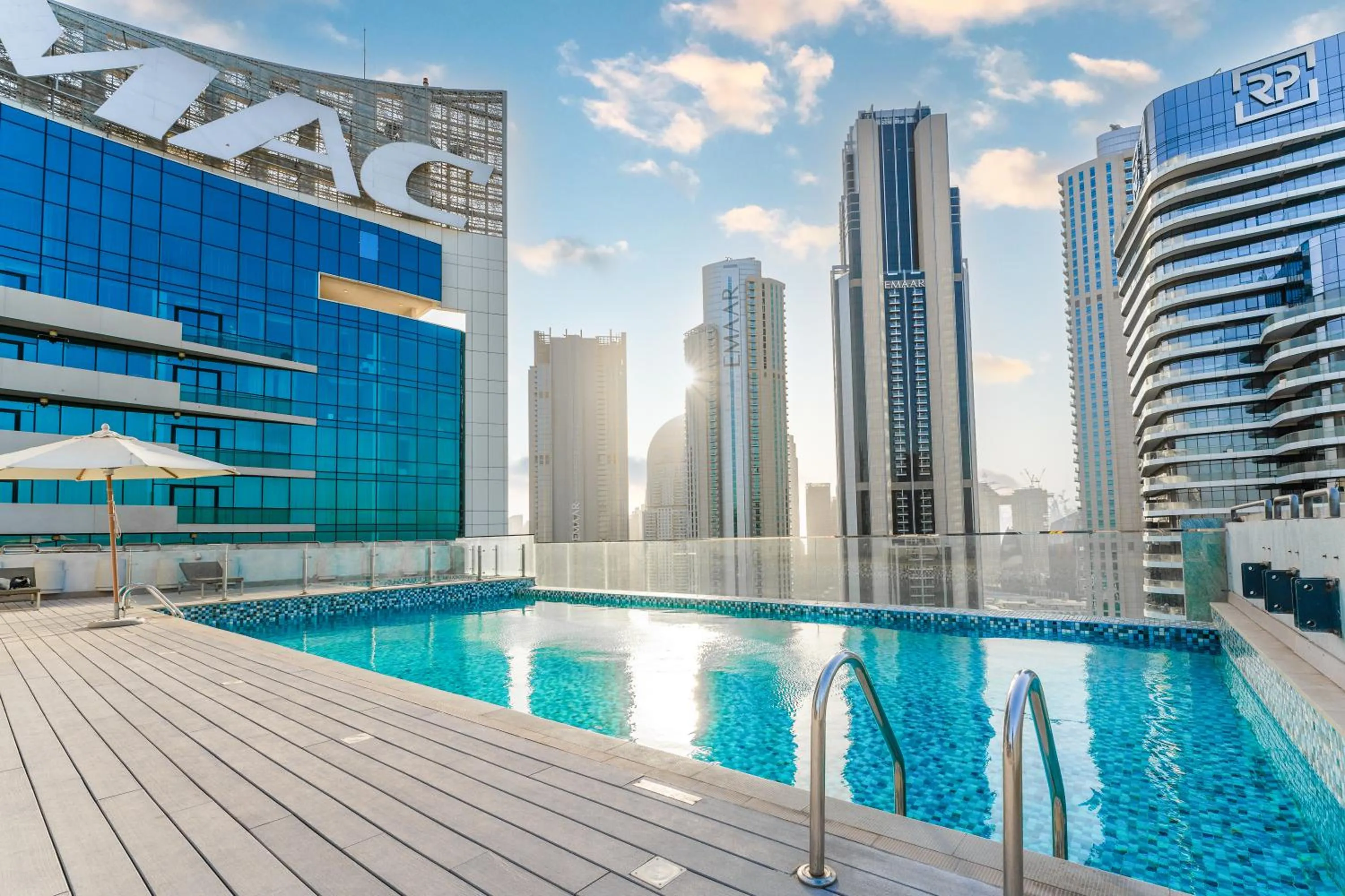 Pool view, Swimming Pool in FAM Living - Mada Residences Downtown Dubai