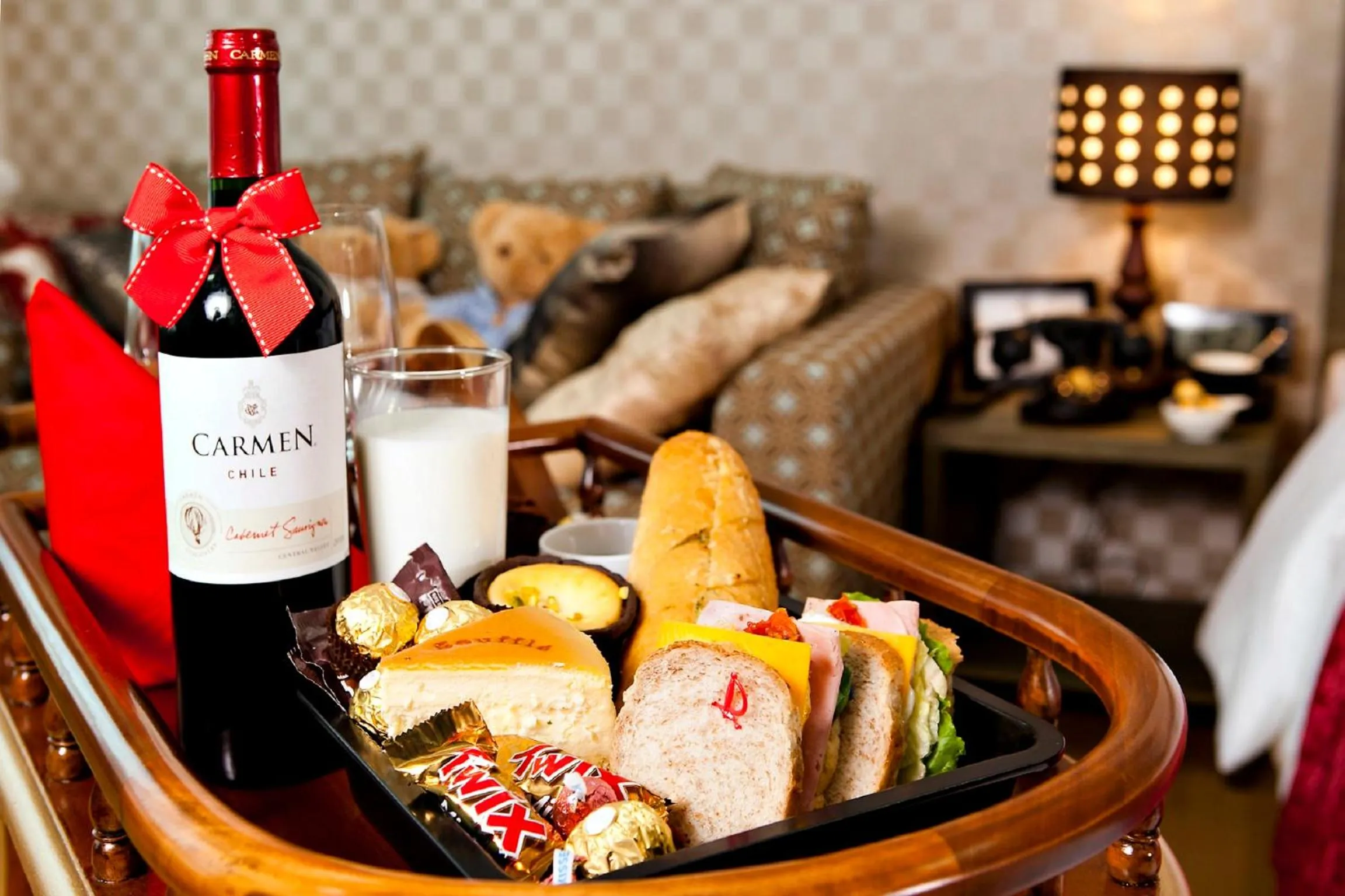 Seating area in Hotel Hu Incheon Airport