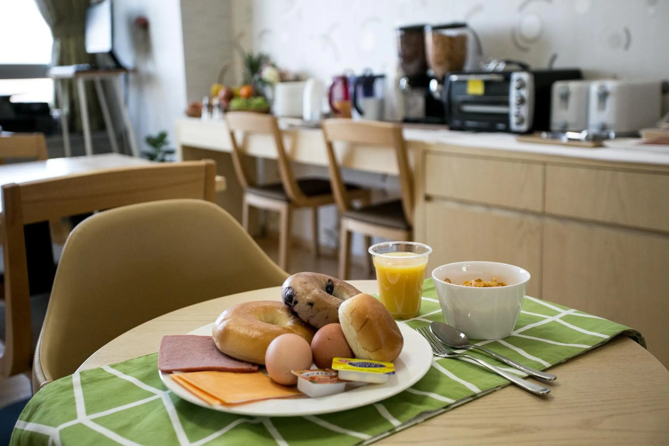 Breakfast in Hotel Hu Incheon Airport