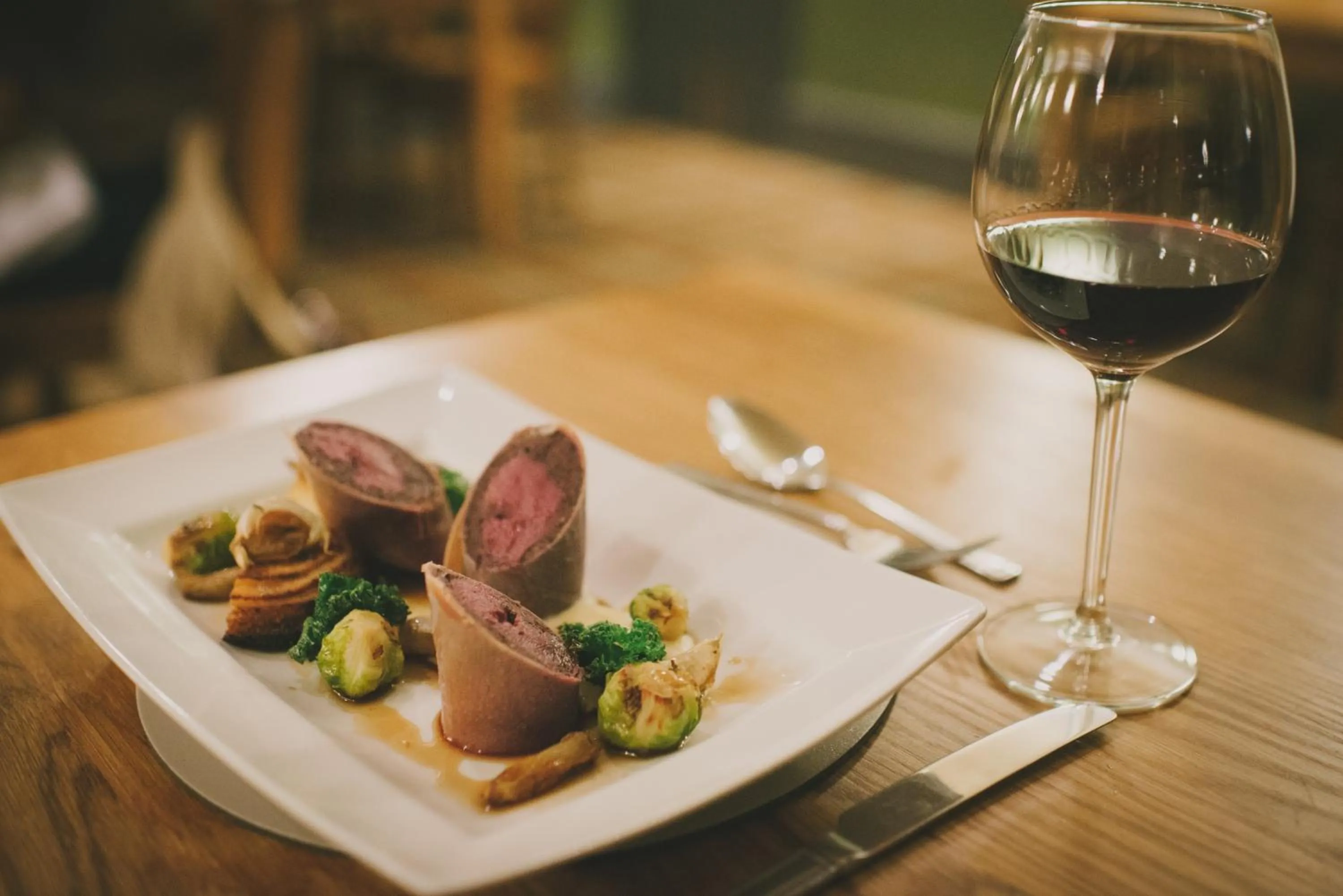 Food and drinks in The Powfoot Hotel, Annan