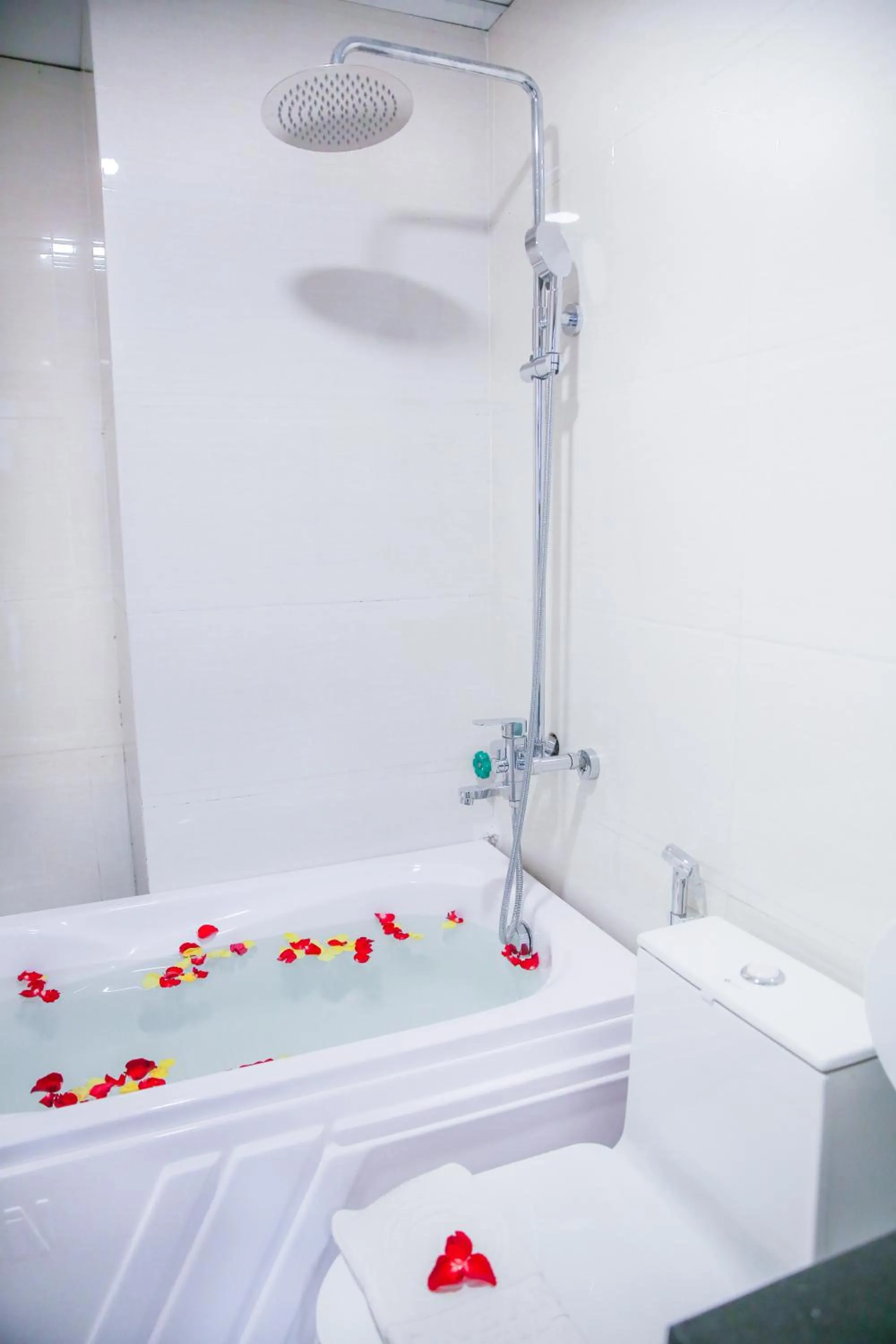 Bathroom in Long Anh Hotel