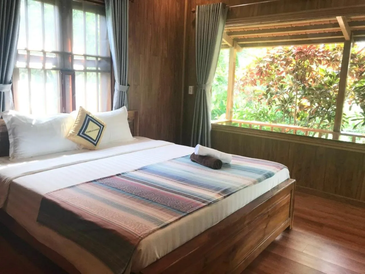 Bed in Phu Quoc Pomelo Garden