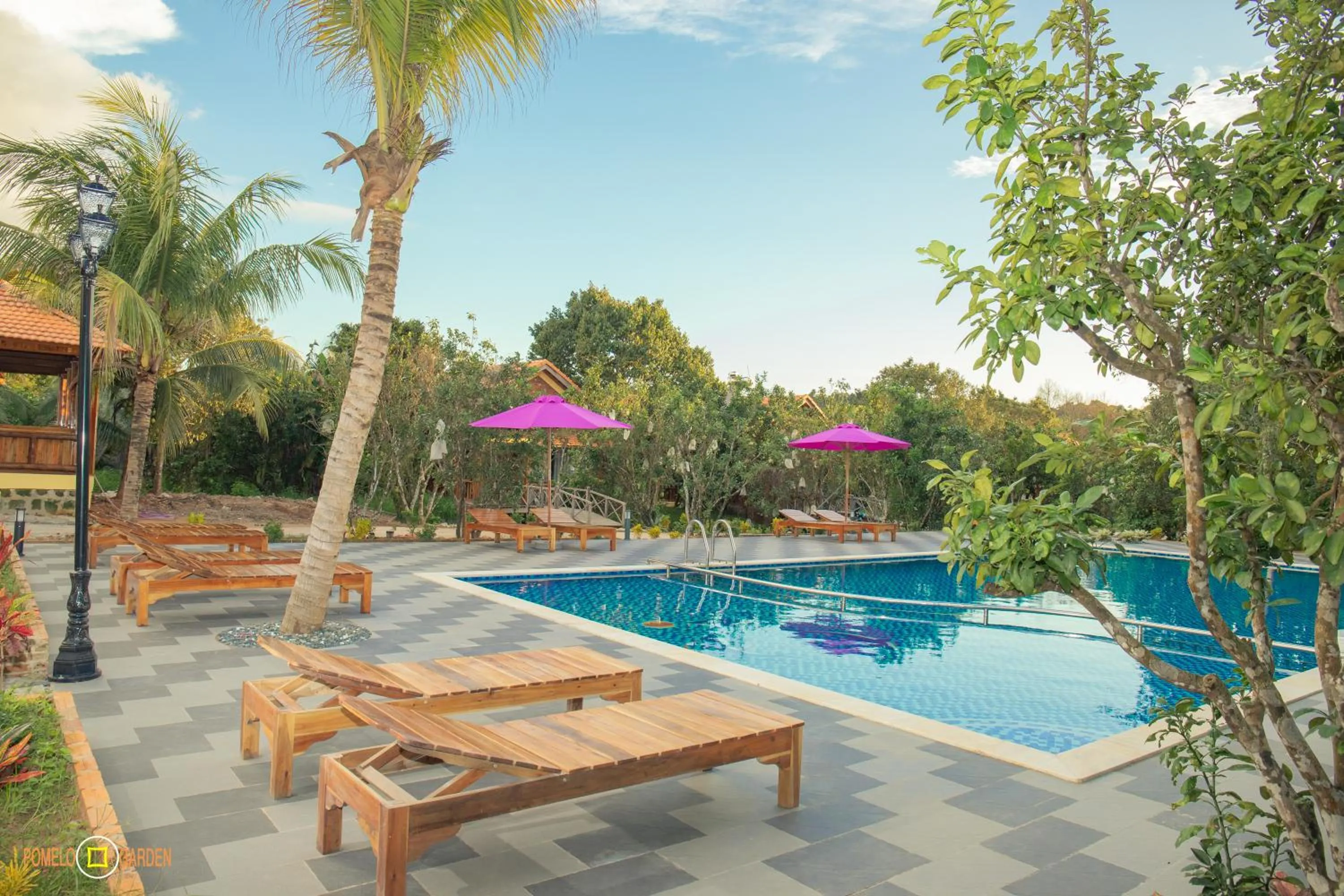 Swimming pool in Phu Quoc Pomelo Garden