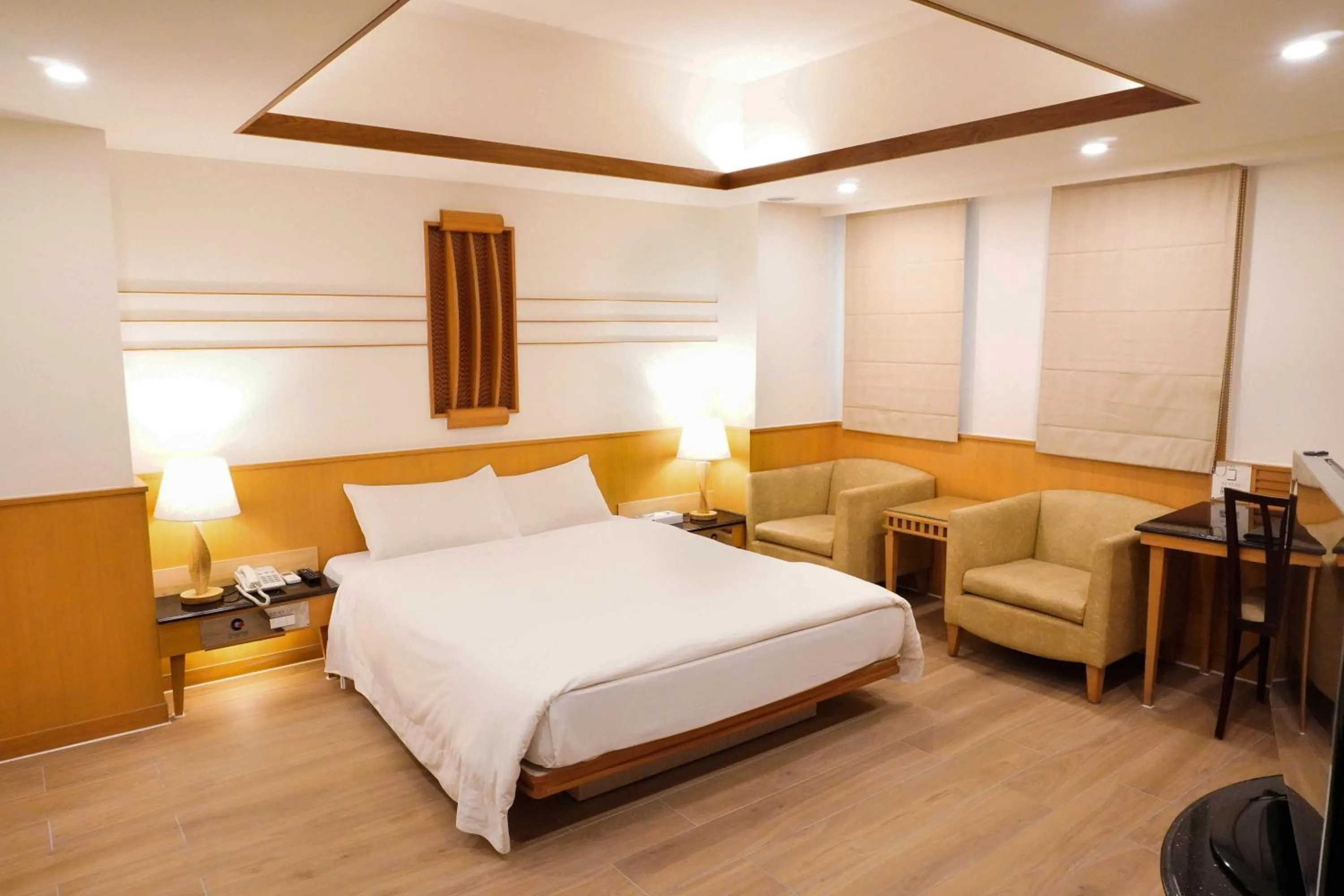 Bed in Kao Yuan Hotel - Zhong Zheng