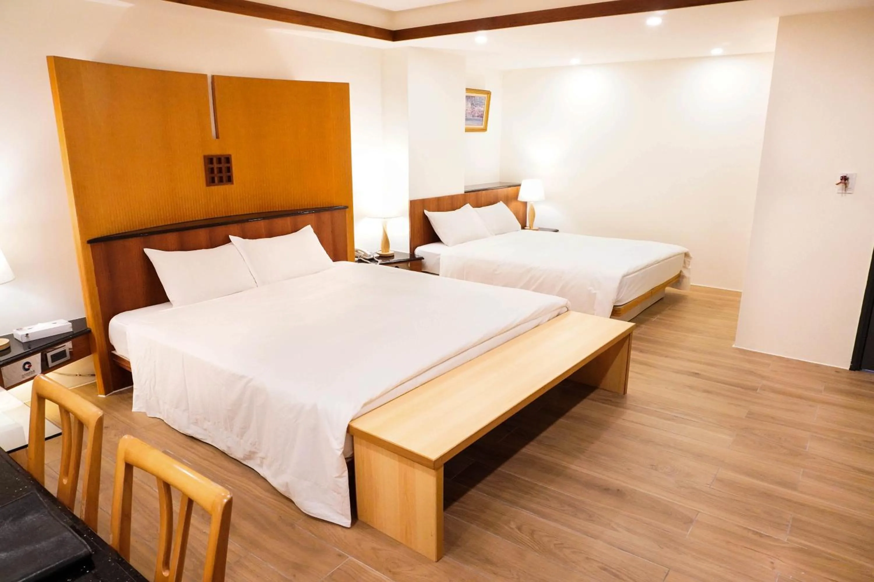 Bed in Kao Yuan Hotel - Zhong Zheng