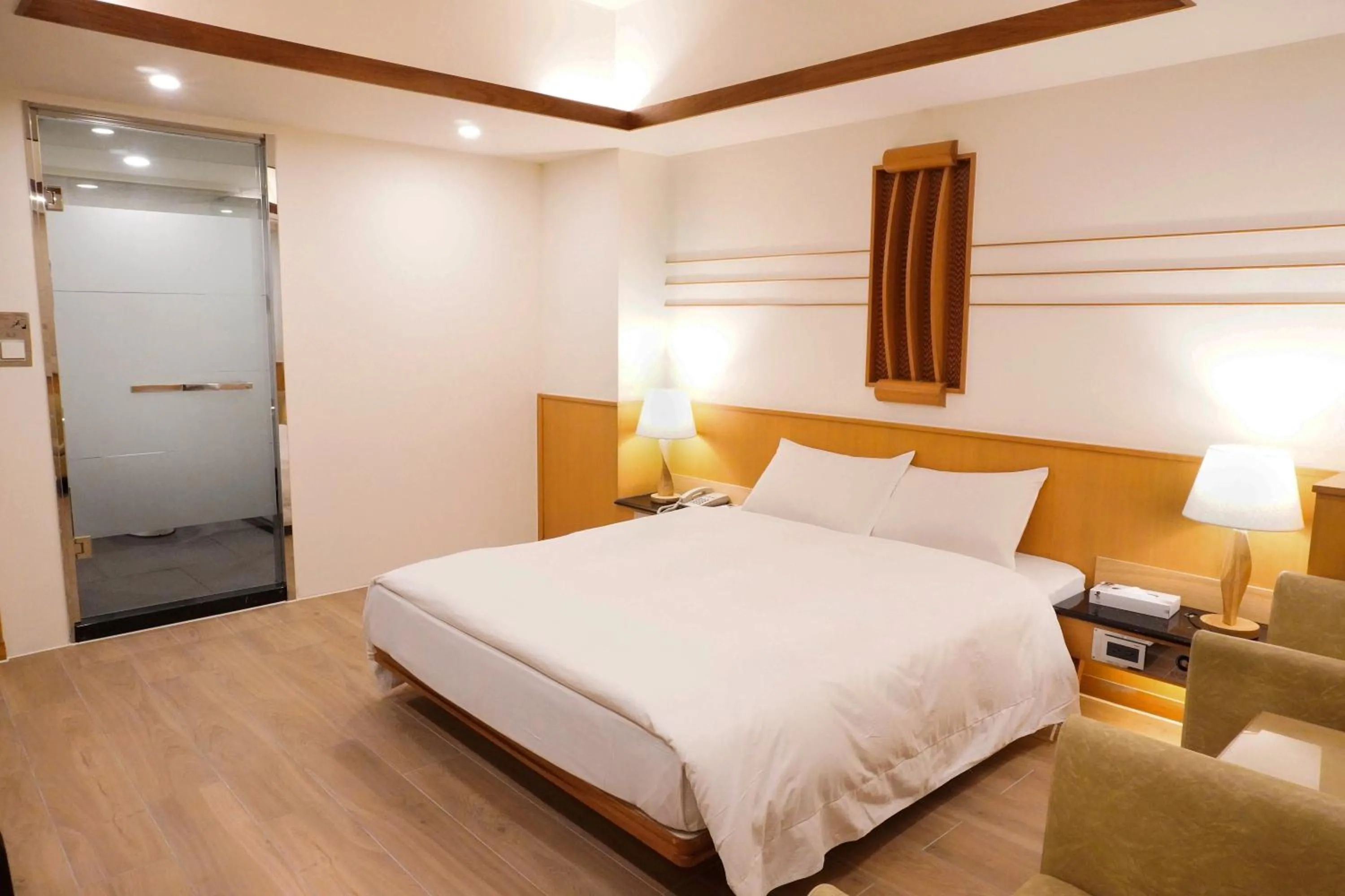 Bed in Kao Yuan Hotel - Zhong Zheng