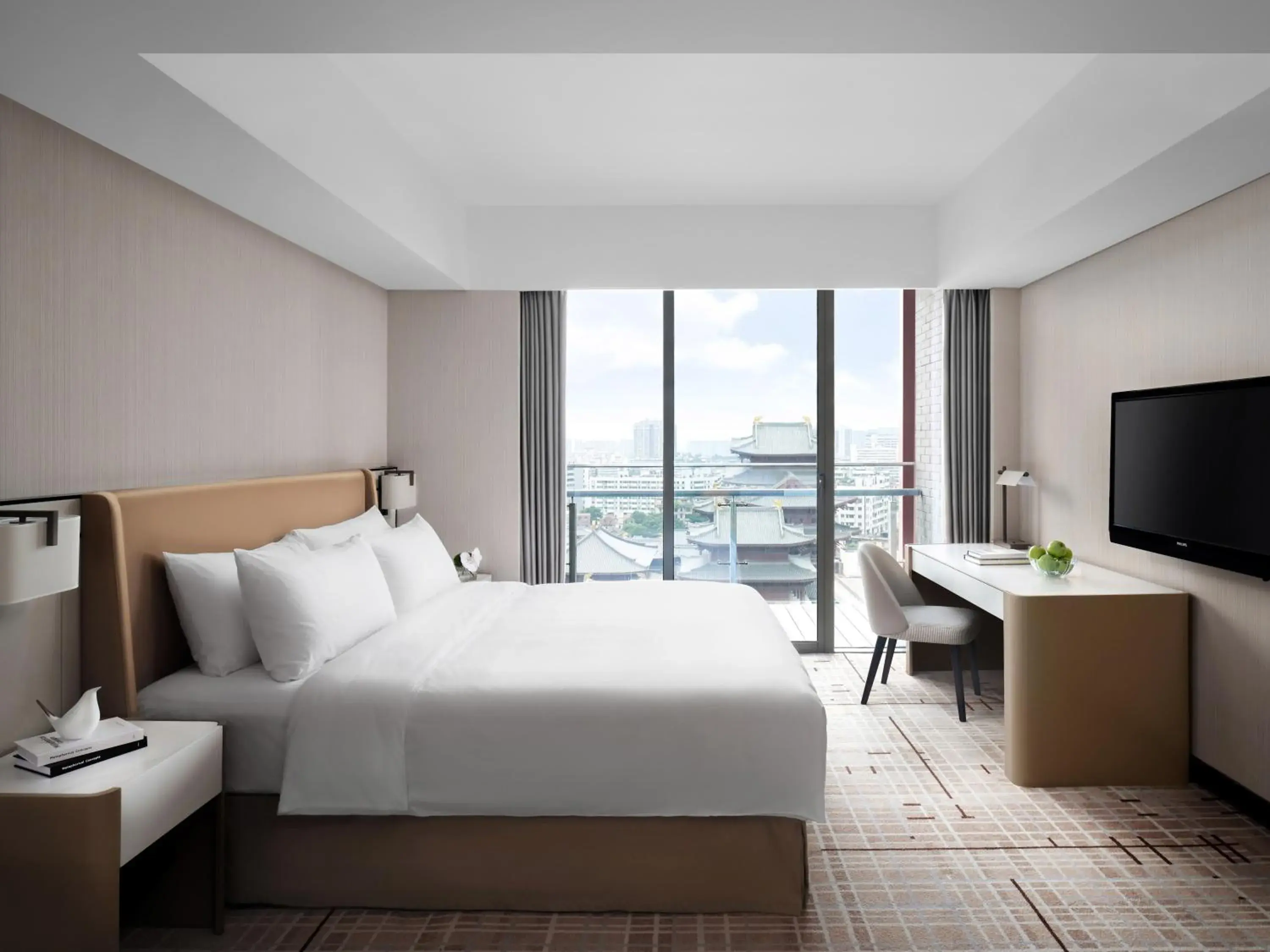 Photo of the whole room, Bed in Cordis, Foshan, Lingnan Tiandi - Free Shuttle Bus to Canton Fair Photo of the whole room, Bed in Cordis, Foshan, Lingnan Tiandi - Free Shuttle Bus to Canton Fair