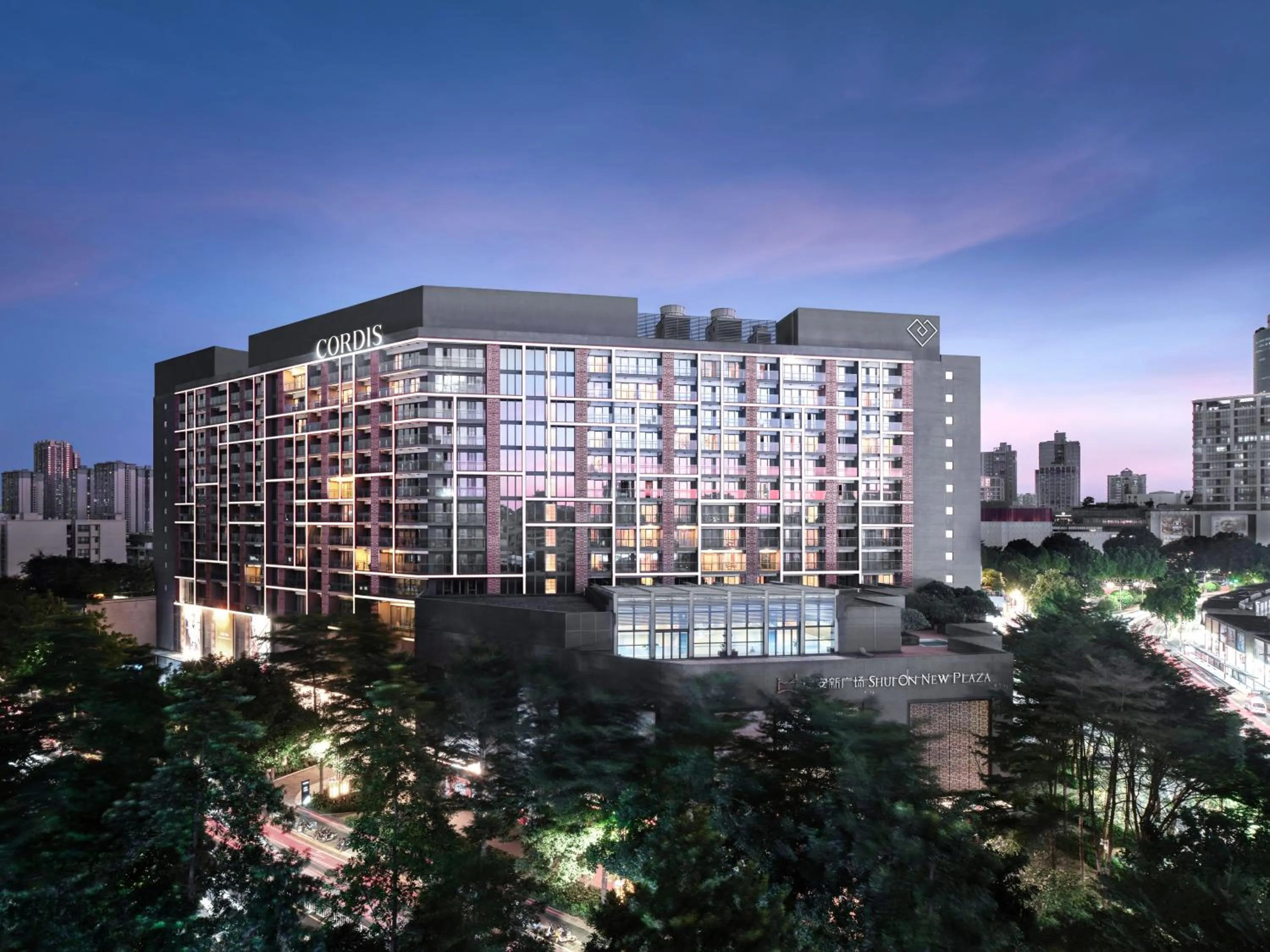 Property building in Cordis, Foshan, Lingnan Tiandi