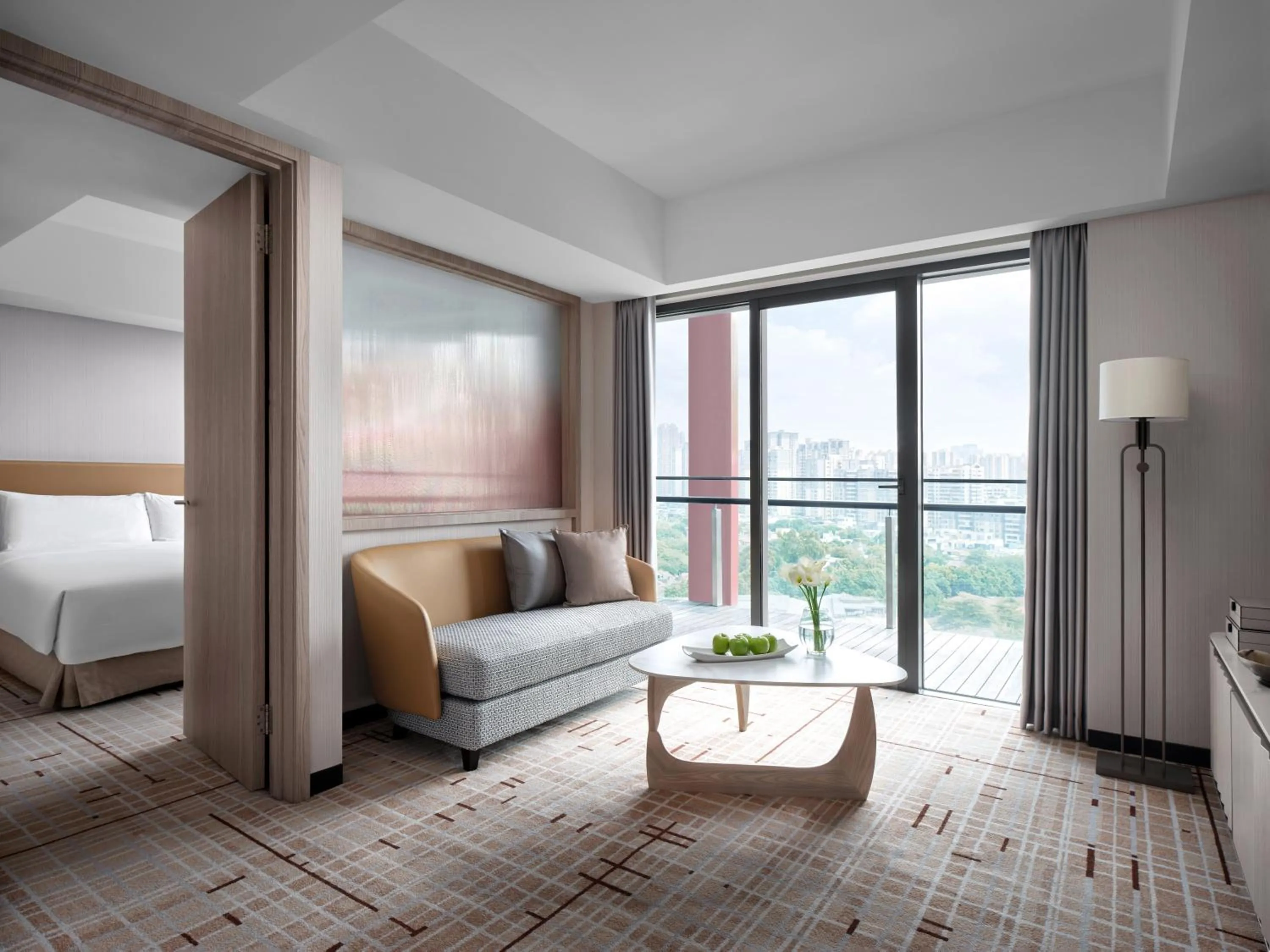 Living room, Bed in Cordis, Foshan, Lingnan Tiandi