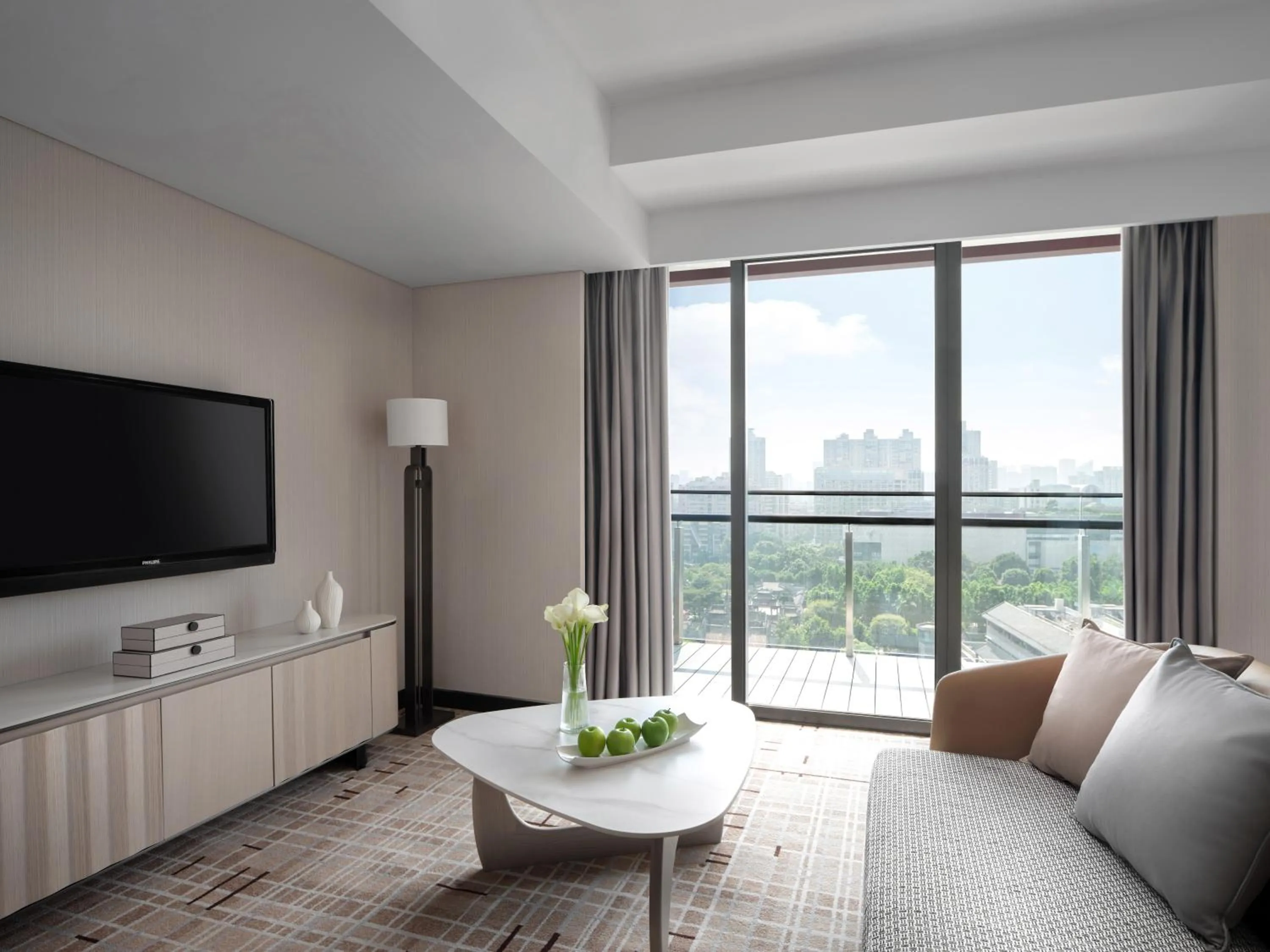 Living room in Cordis, Foshan, Lingnan Tiandi