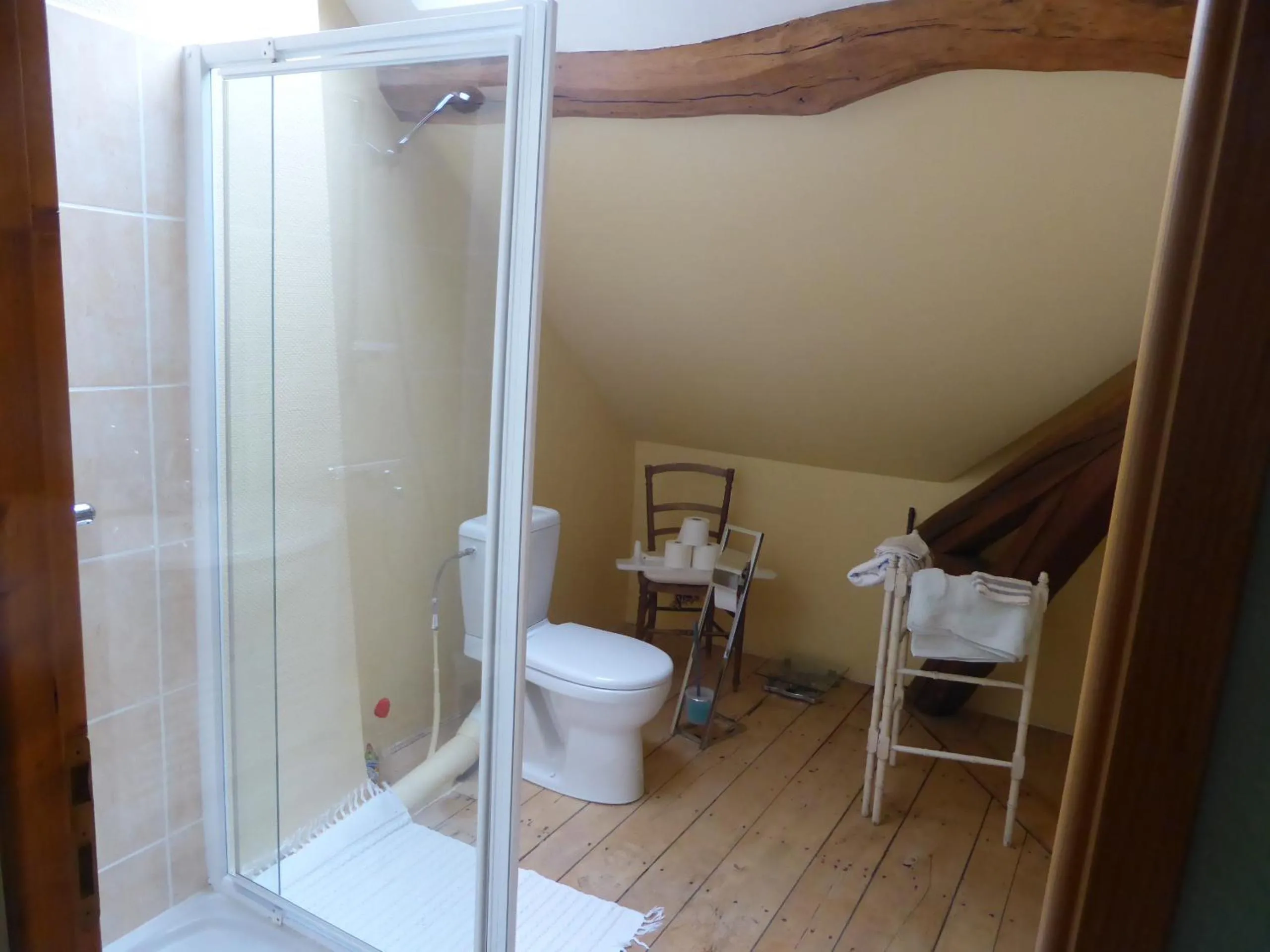 Shower in Les Buissonnets