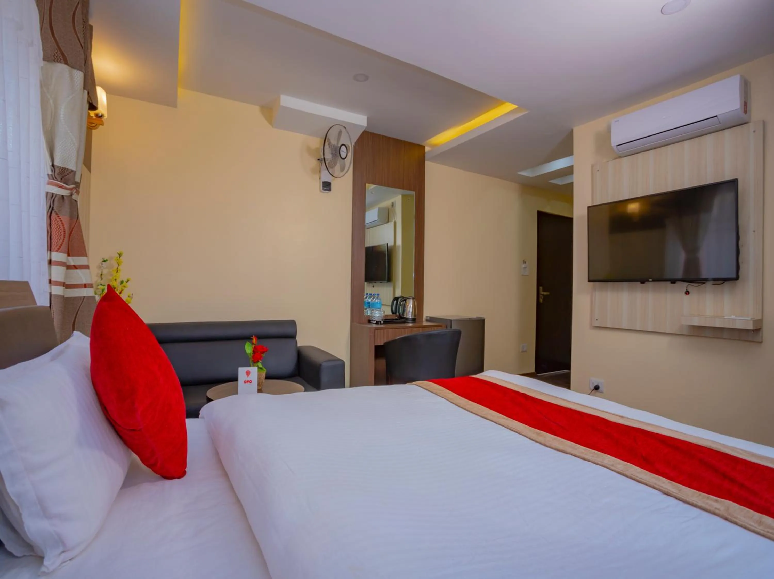 Photo of the whole room, Bed in Hotel Deepshree