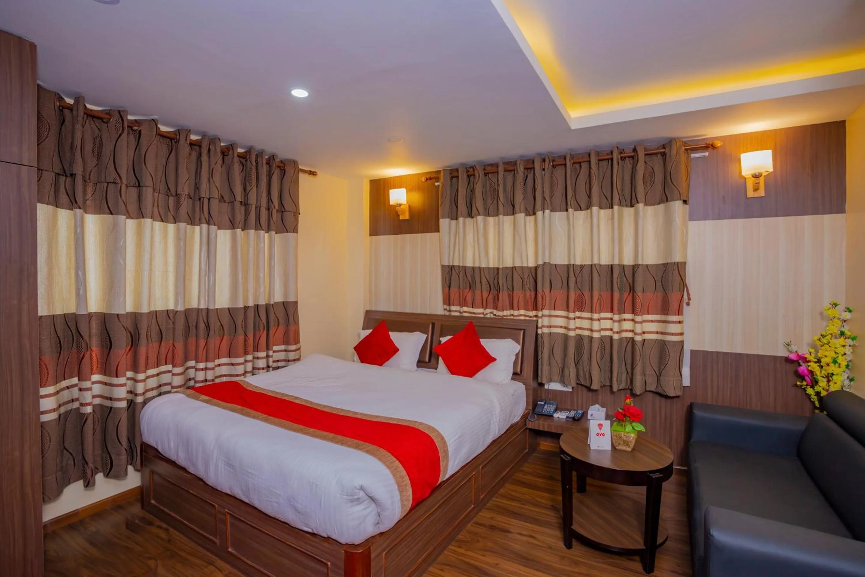 Photo of the whole room, Bed in Hotel Deepshree