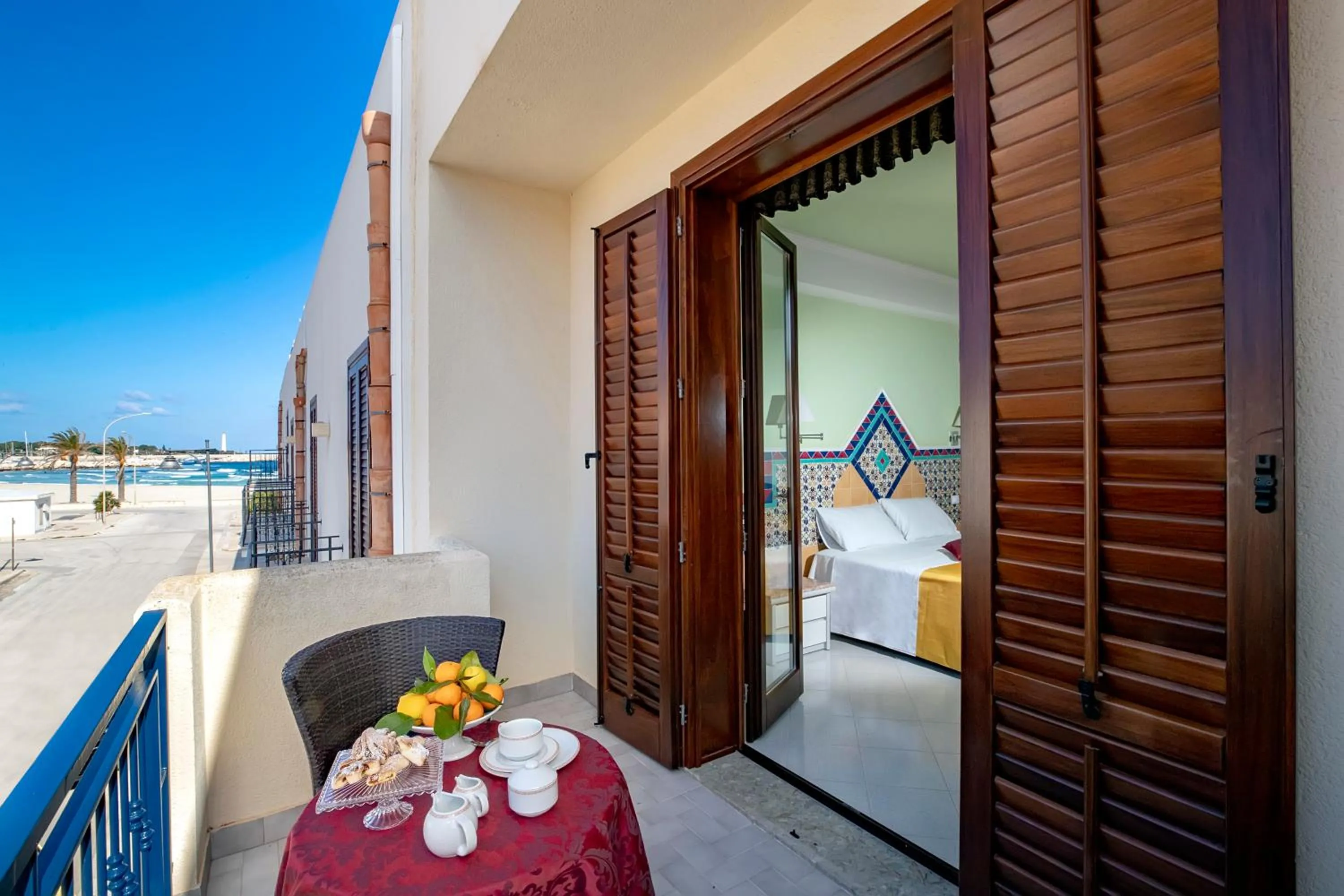 Balcony/Terrace in Hotel Riva Del Sole