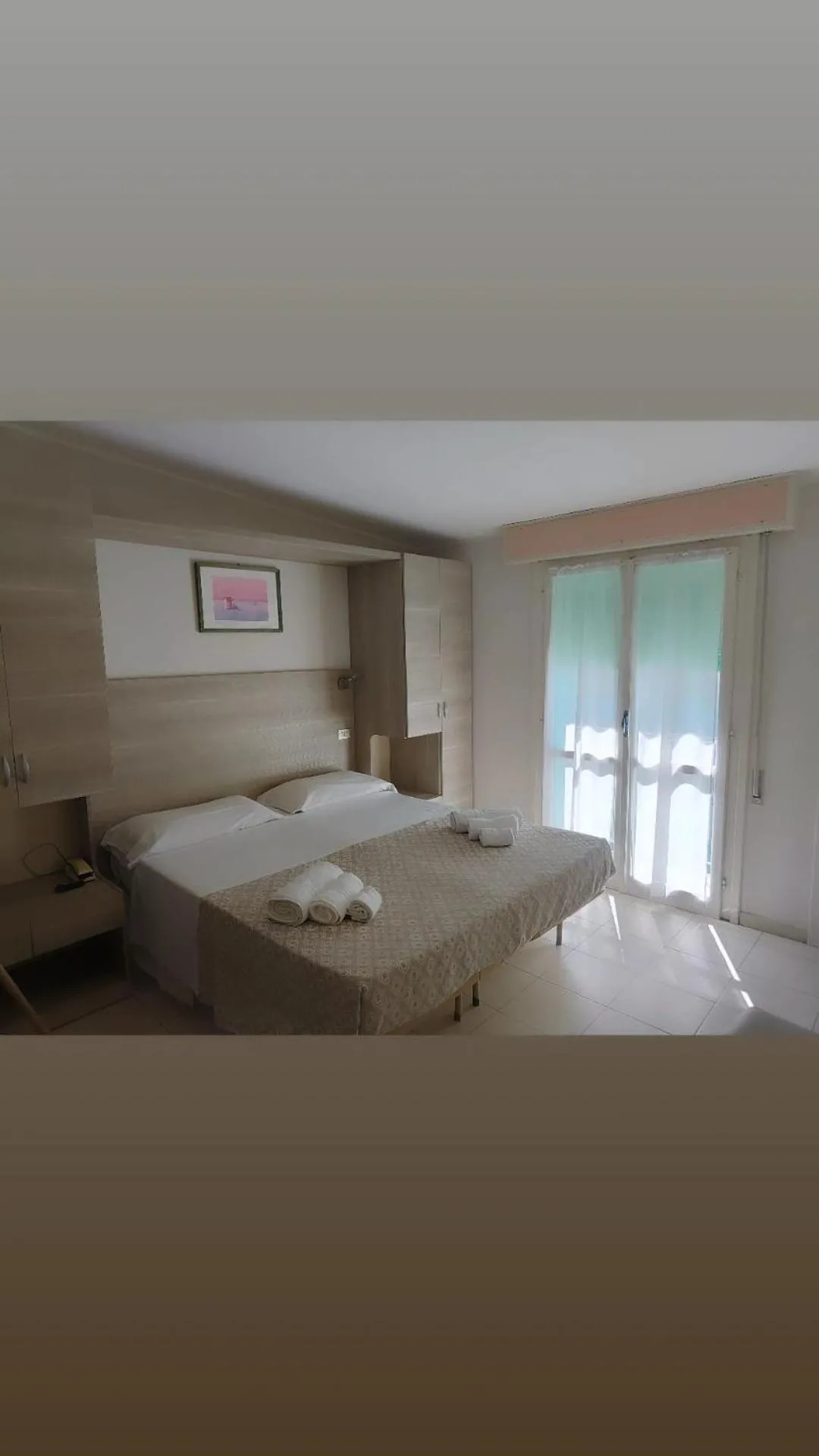 Bed in Hotel Gioiella