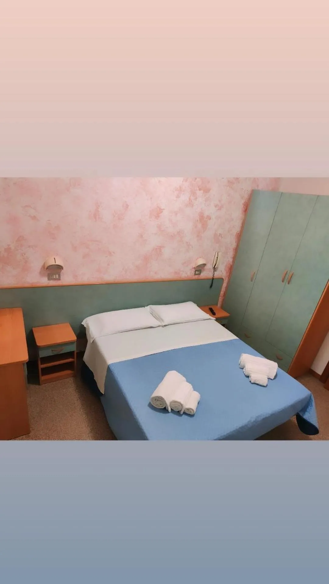 Bed in Hotel Gioiella