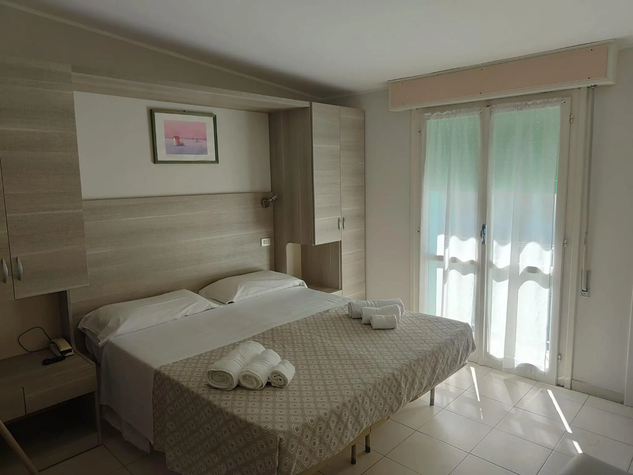 Bed in Hotel Gioiella