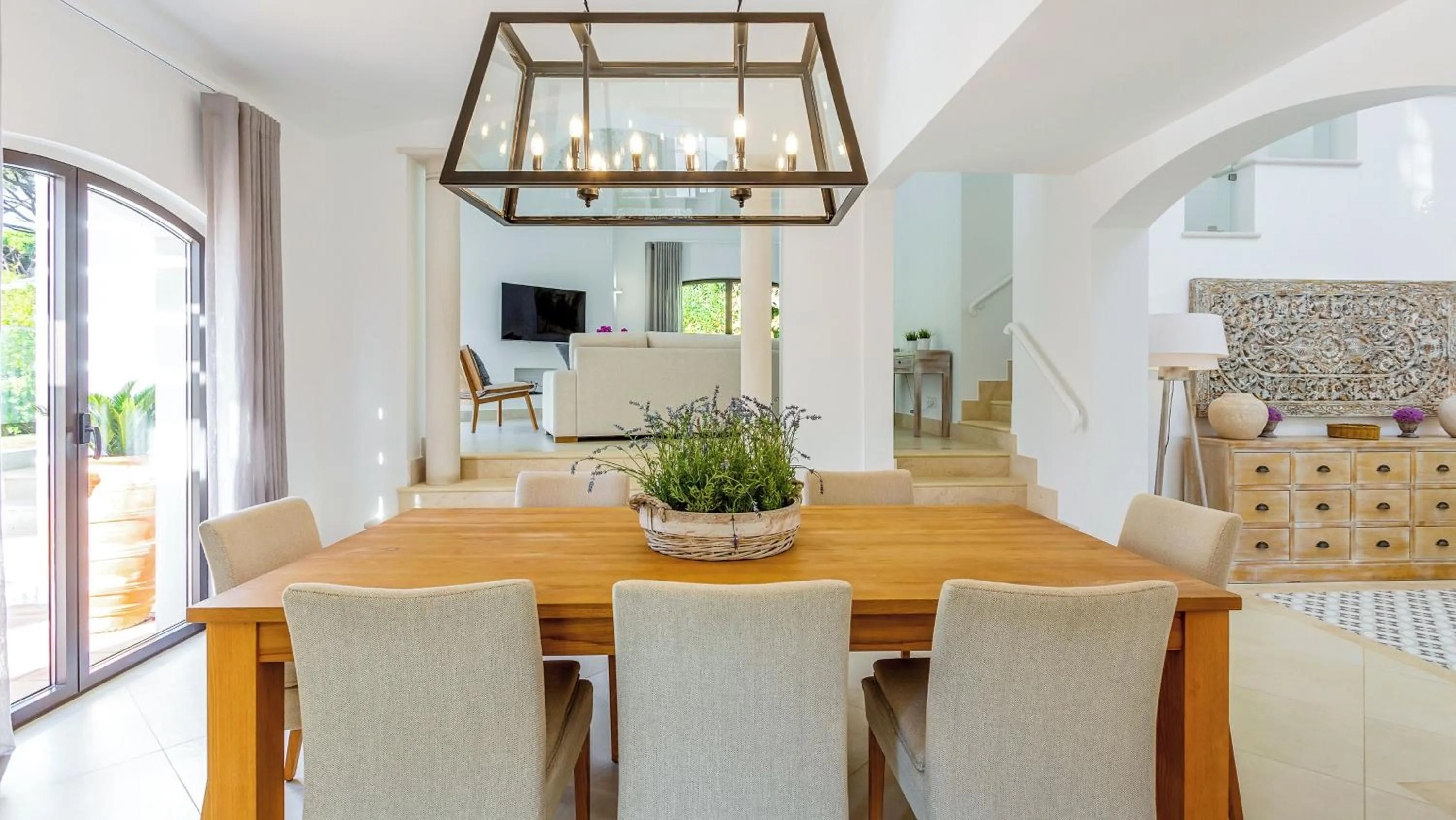 Seating area in Pine Cliffs Village