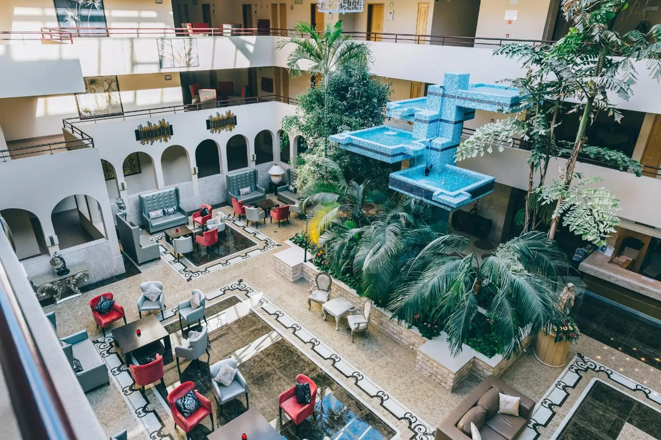 Lobby or reception in Grand Muthu Forte Da Oura Lobby or reception in Grand Muthu Forte Da Oura