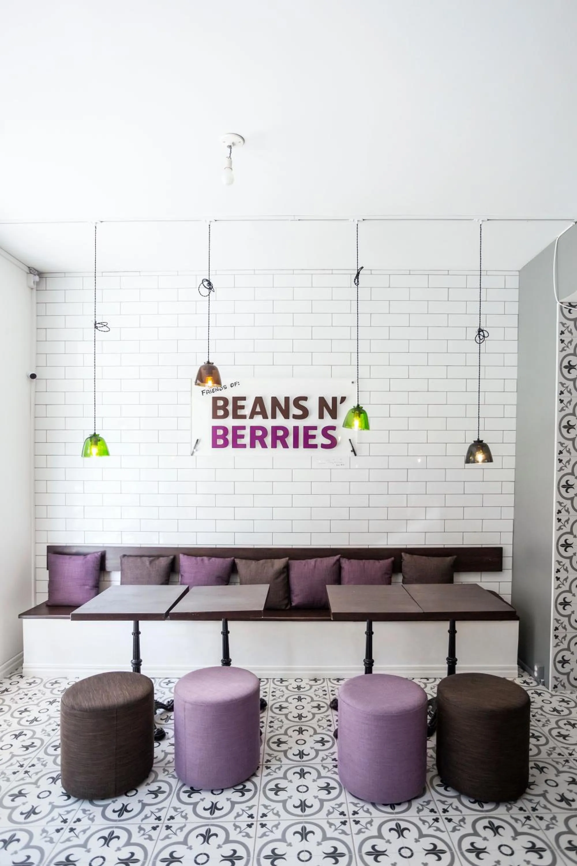 Seating area in Eight Rooms